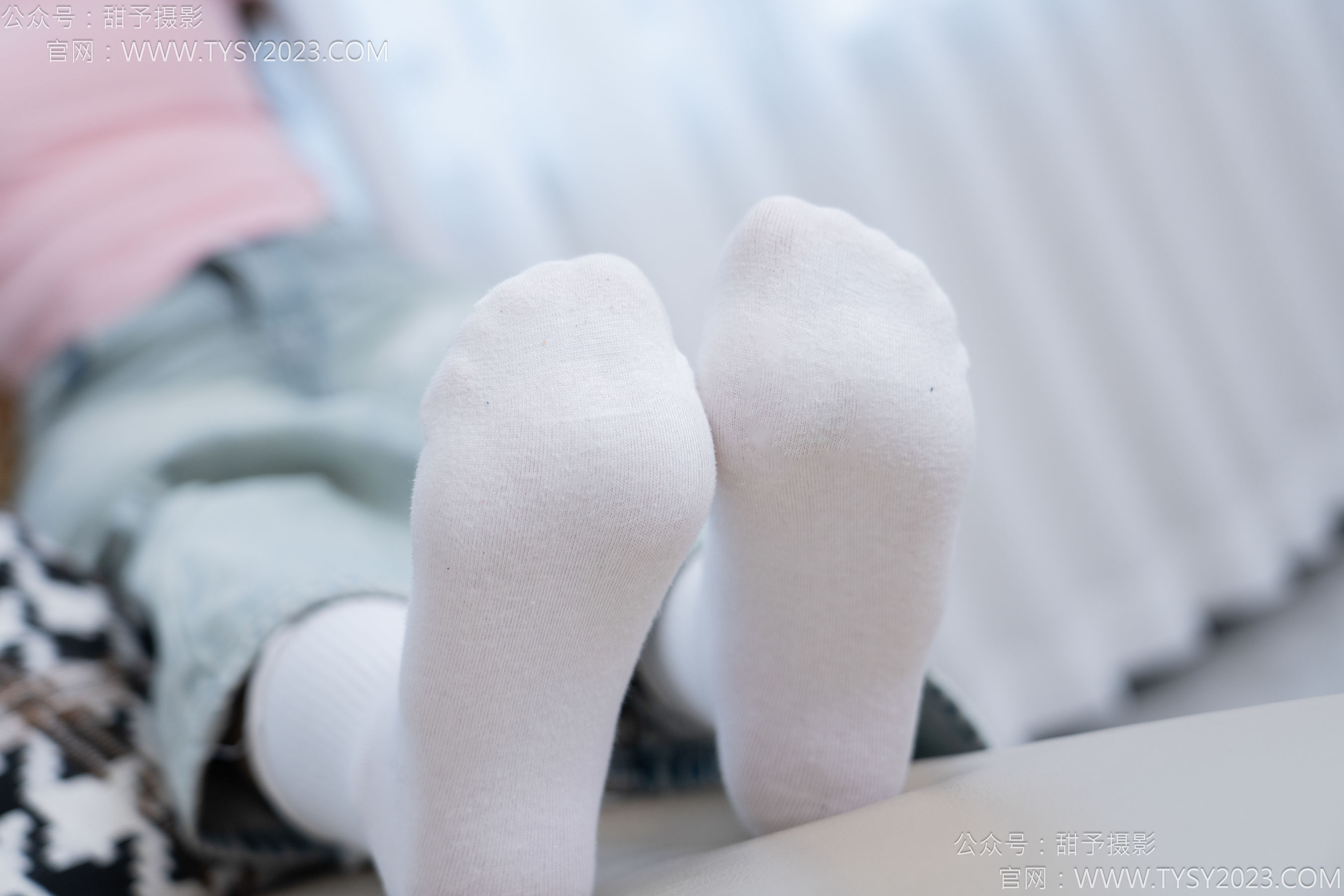 甜予摄影 No.162 知知 - 皮鞋、白棉袜、裸足/(125P)
