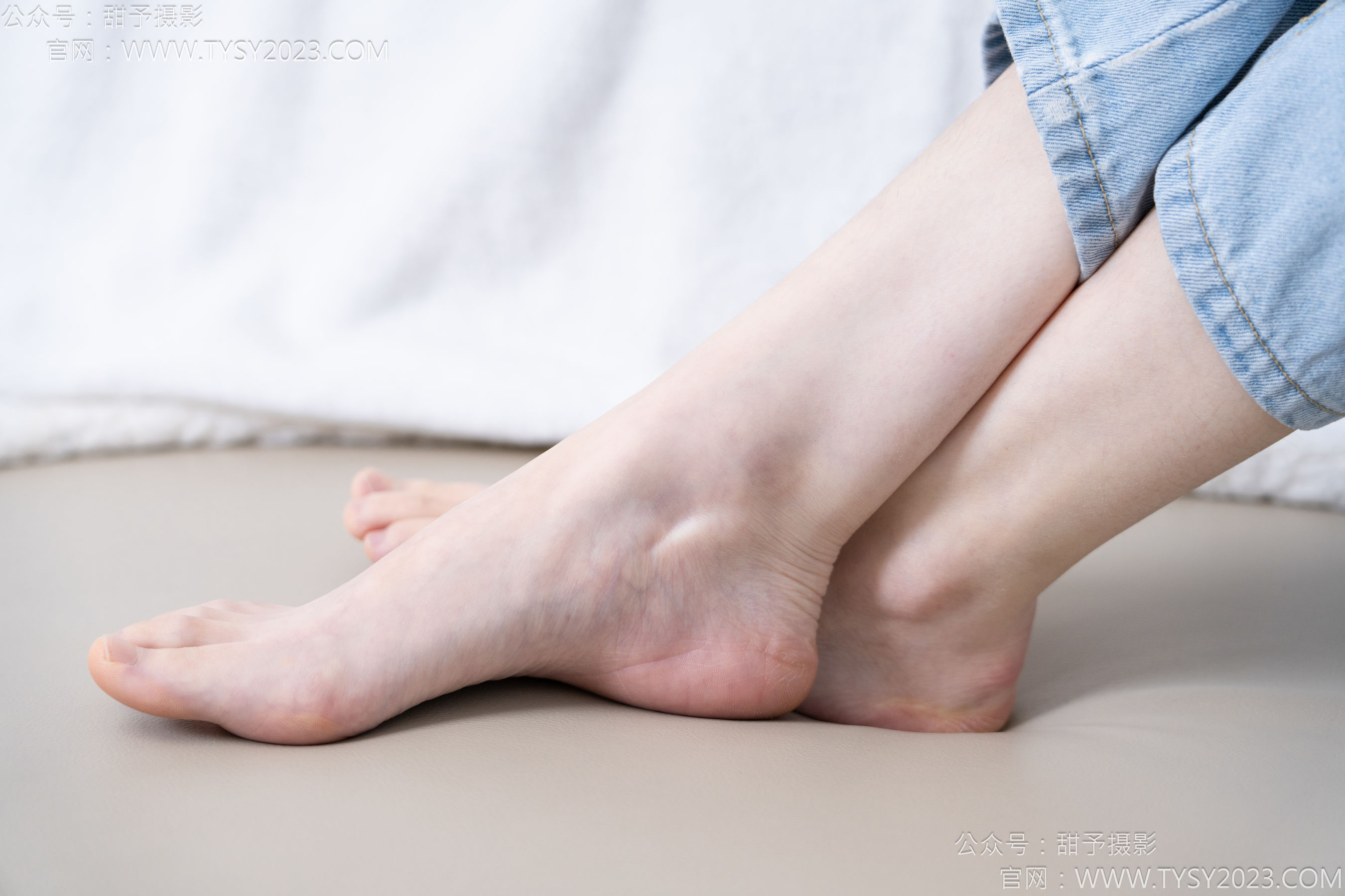 甜予摄影 No.160 番茄 - 板鞋、印花棉袜、裸足/(125P)