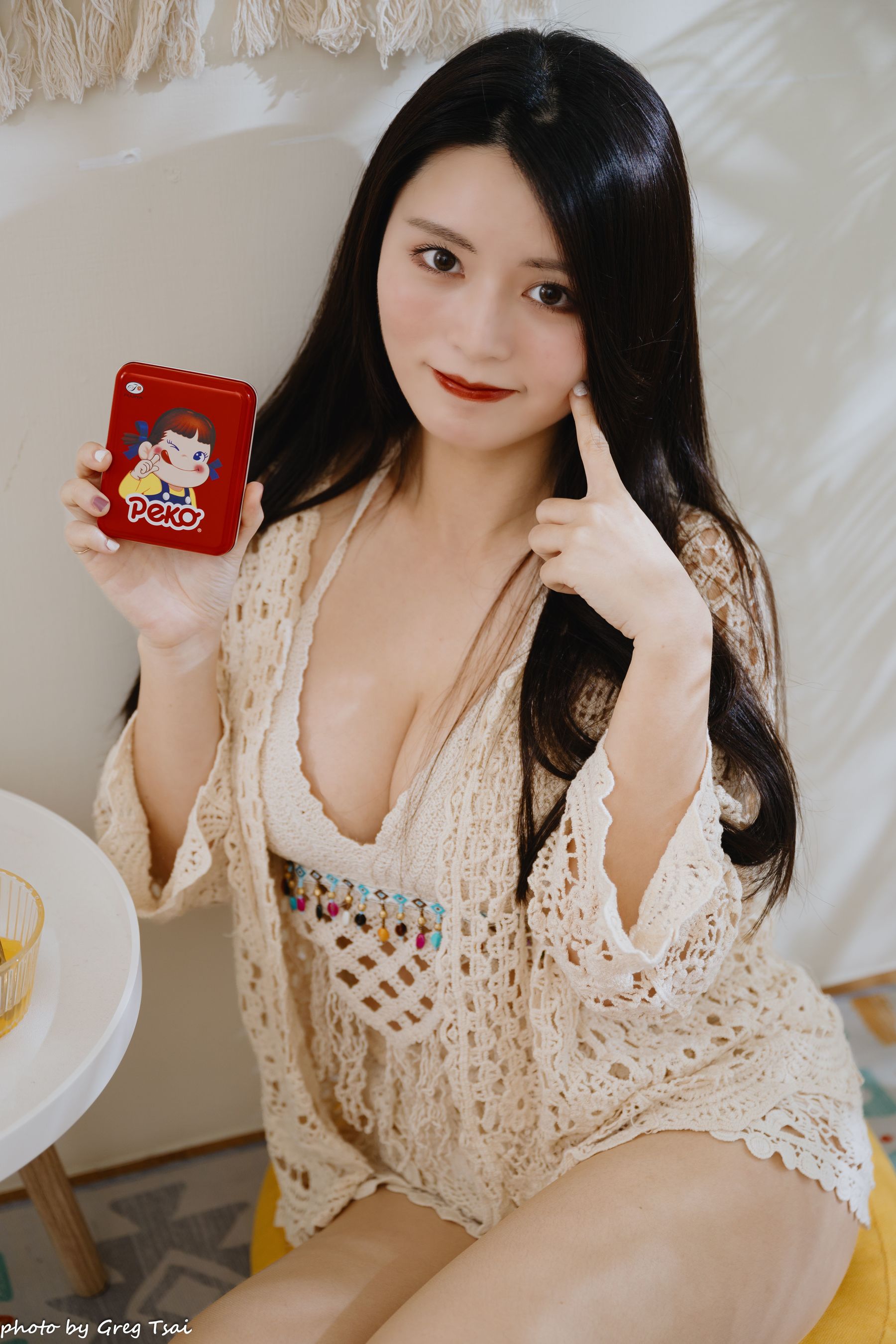 筱筱 - 休闲居家棚拍/(100P)