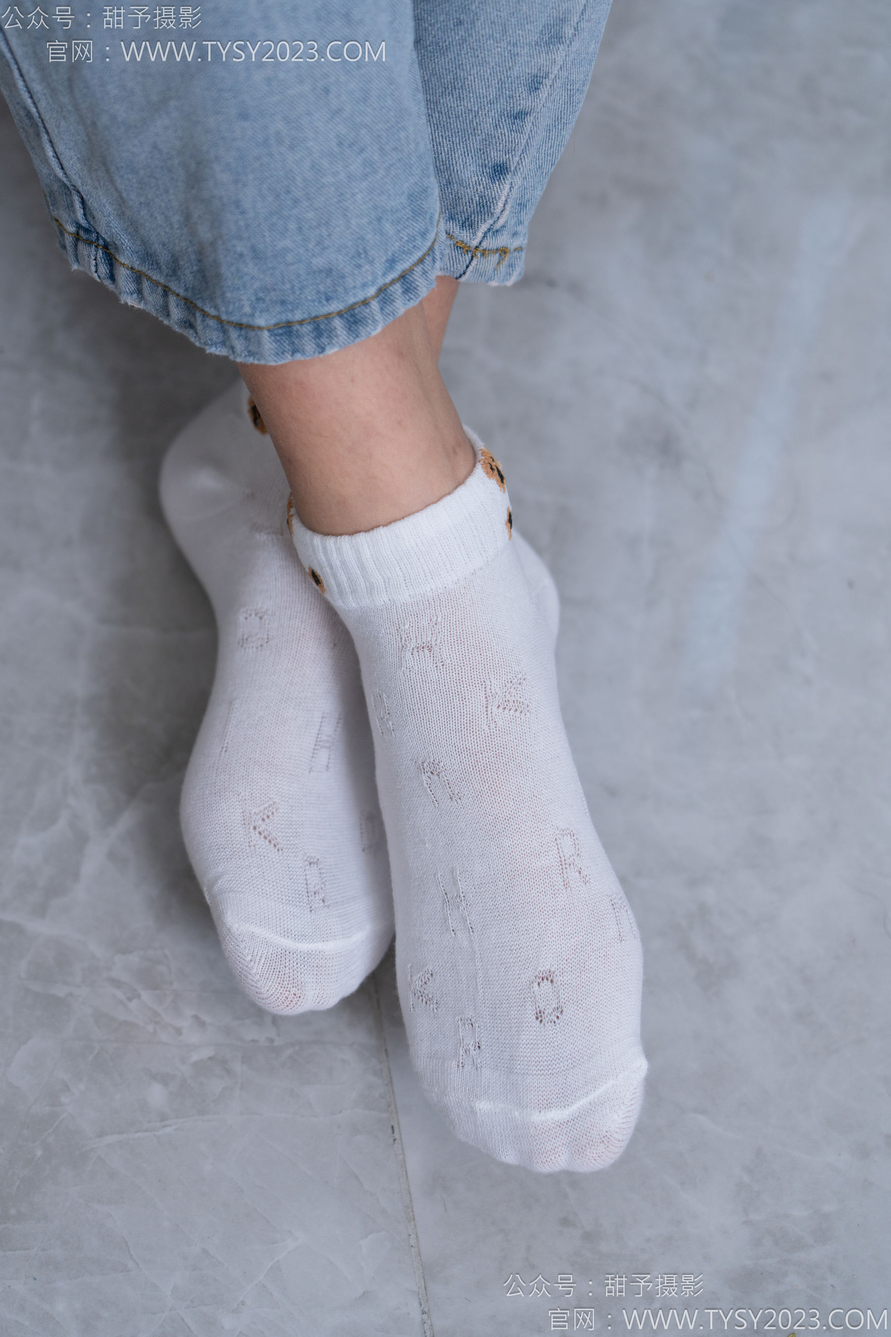 甜予摄影 No.163 娃娃 - 板鞋、白棉袜、裸足/(130P)
