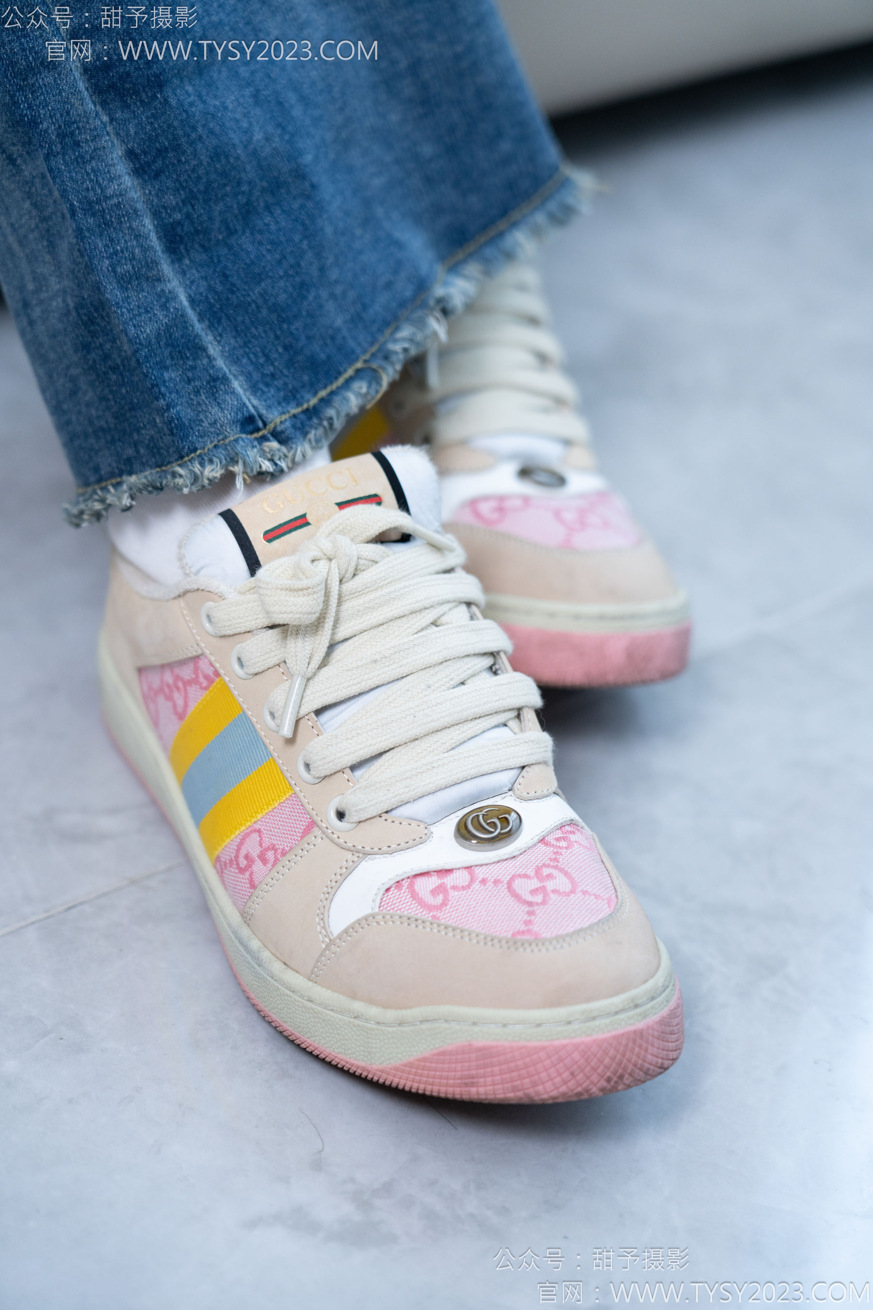 甜予摄影 No.170 珞珞 - 板鞋、白棉袜、裸足/(130P)