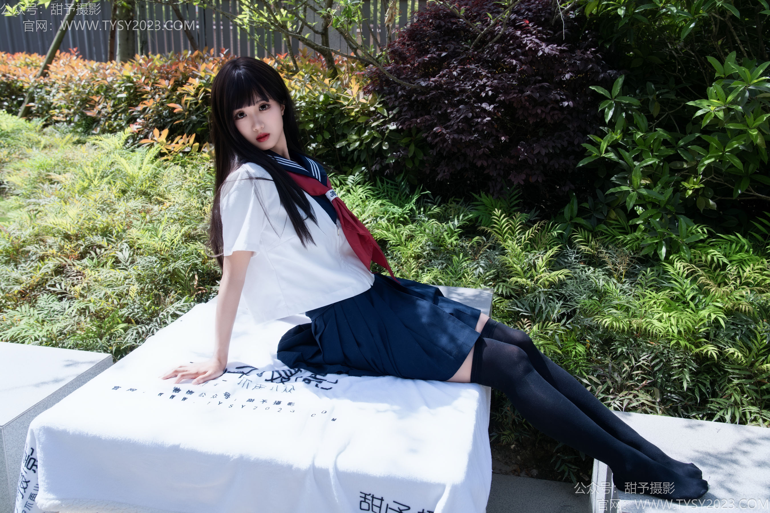 甜予摄影 No.193 小甜桃 - 皮鞋、大腿袜、裸足/(129P)