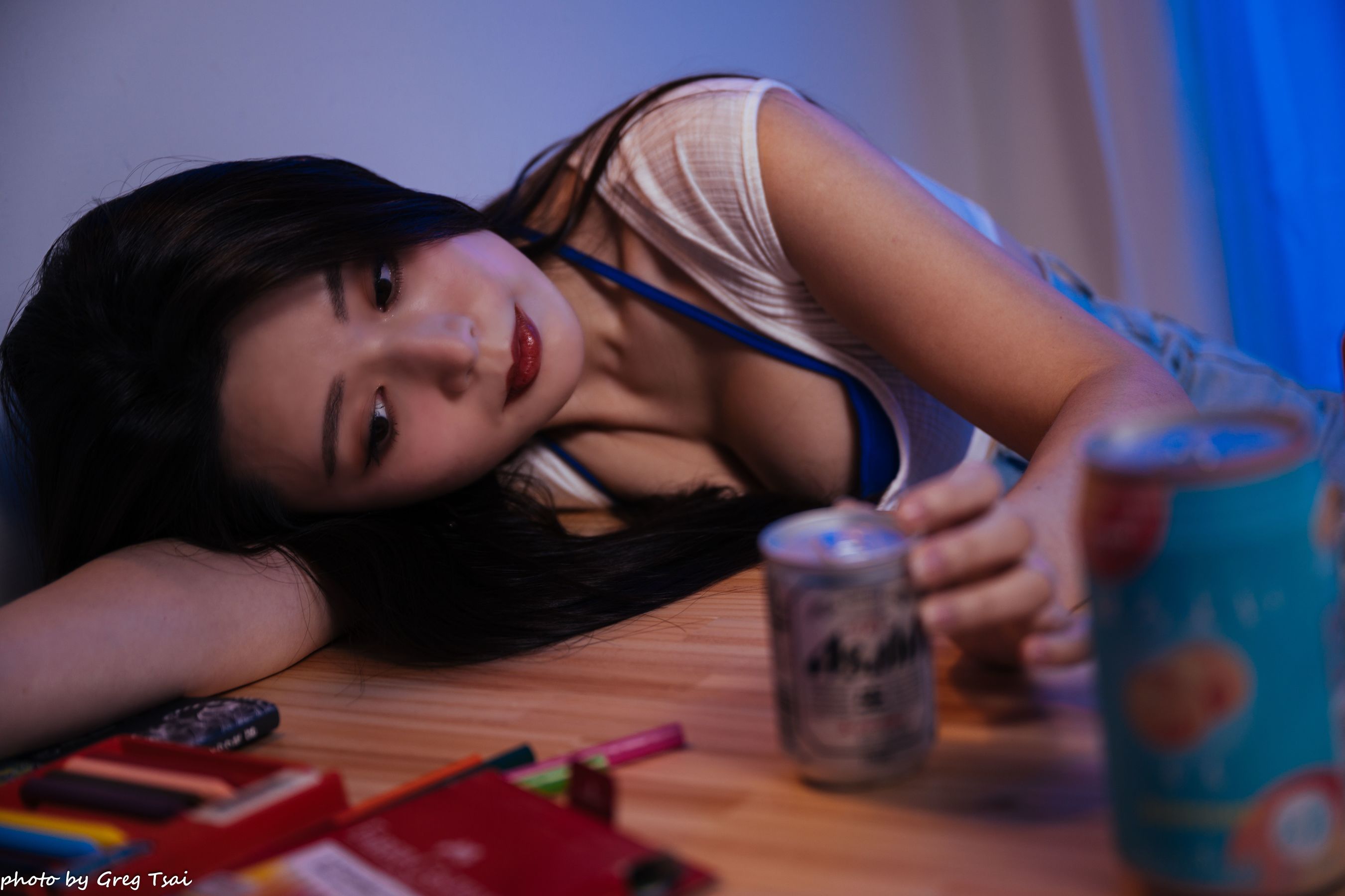 筱筱 - 牛仔热裤肉丝/(78P)