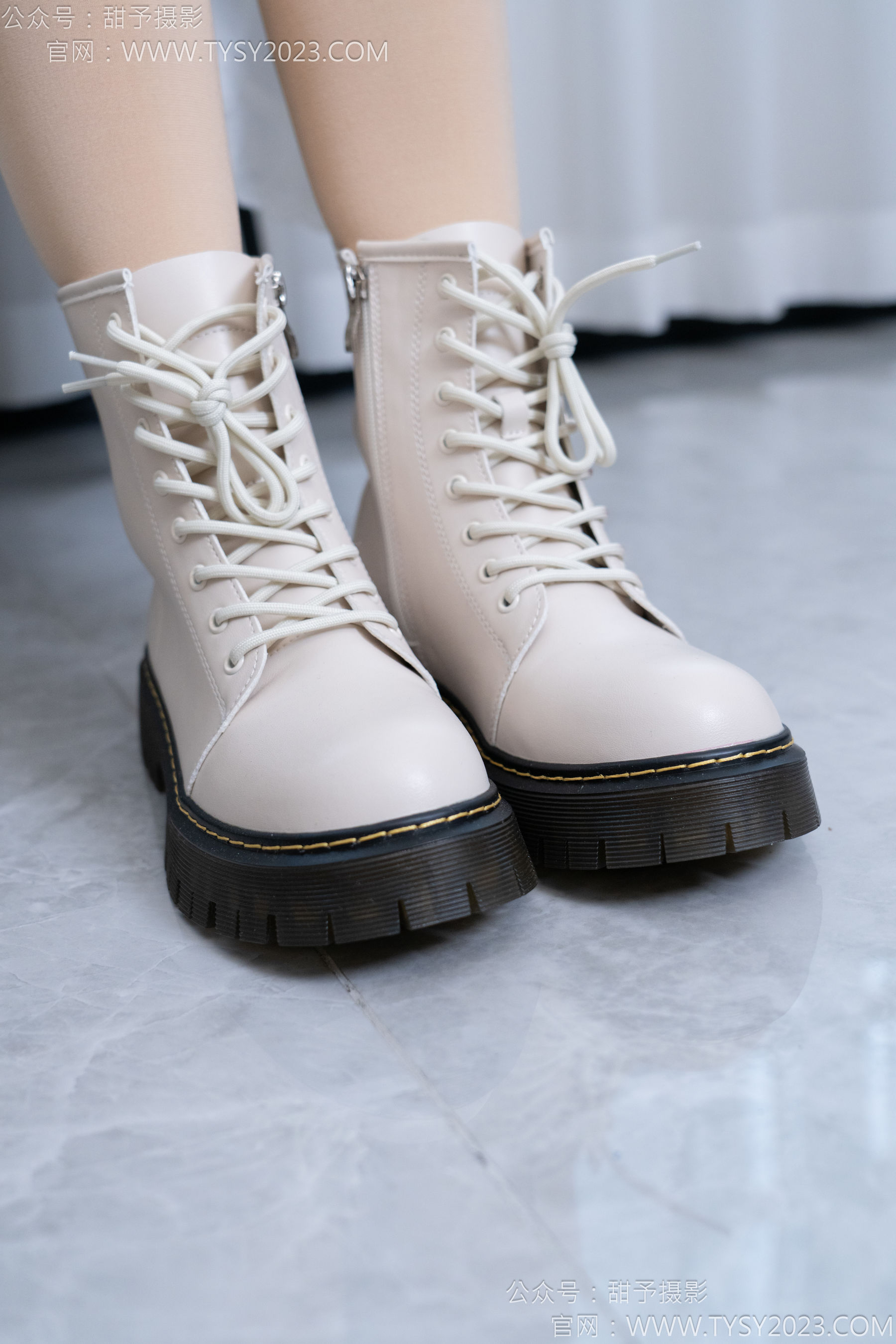 甜予摄影 No.180 贝壳 - 平底鞋、短靴、厚肉丝/(135P)