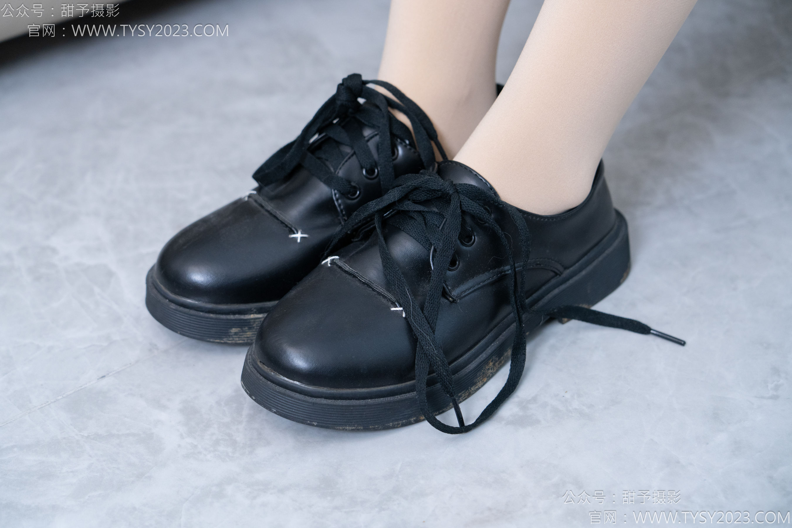 甜予摄影 No.180 贝壳 - 平底鞋、短靴、厚肉丝/(135P)