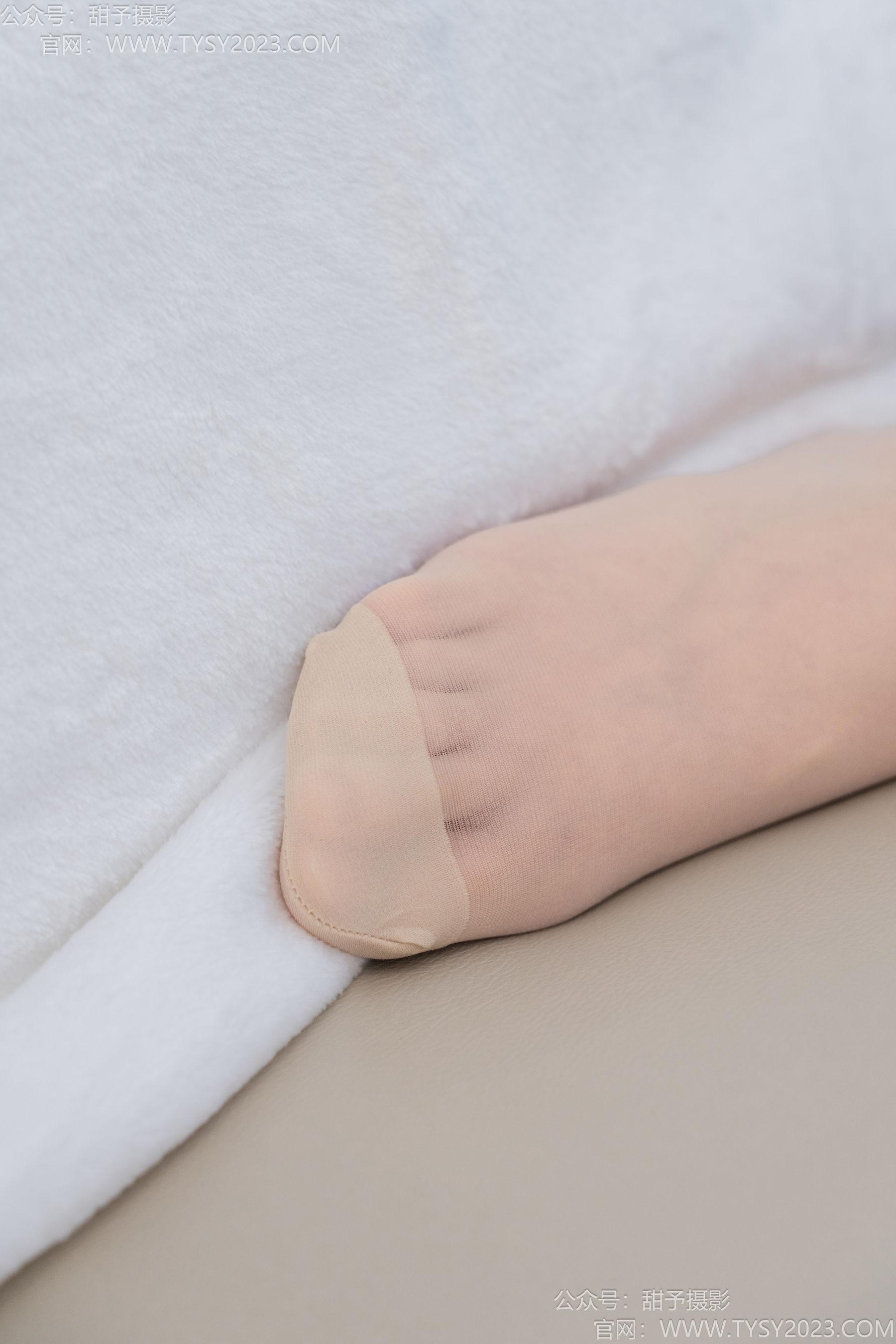 甜予摄影 No.191 贝壳 - 皮鞋、白棉袜、薄肉丝/(135P)