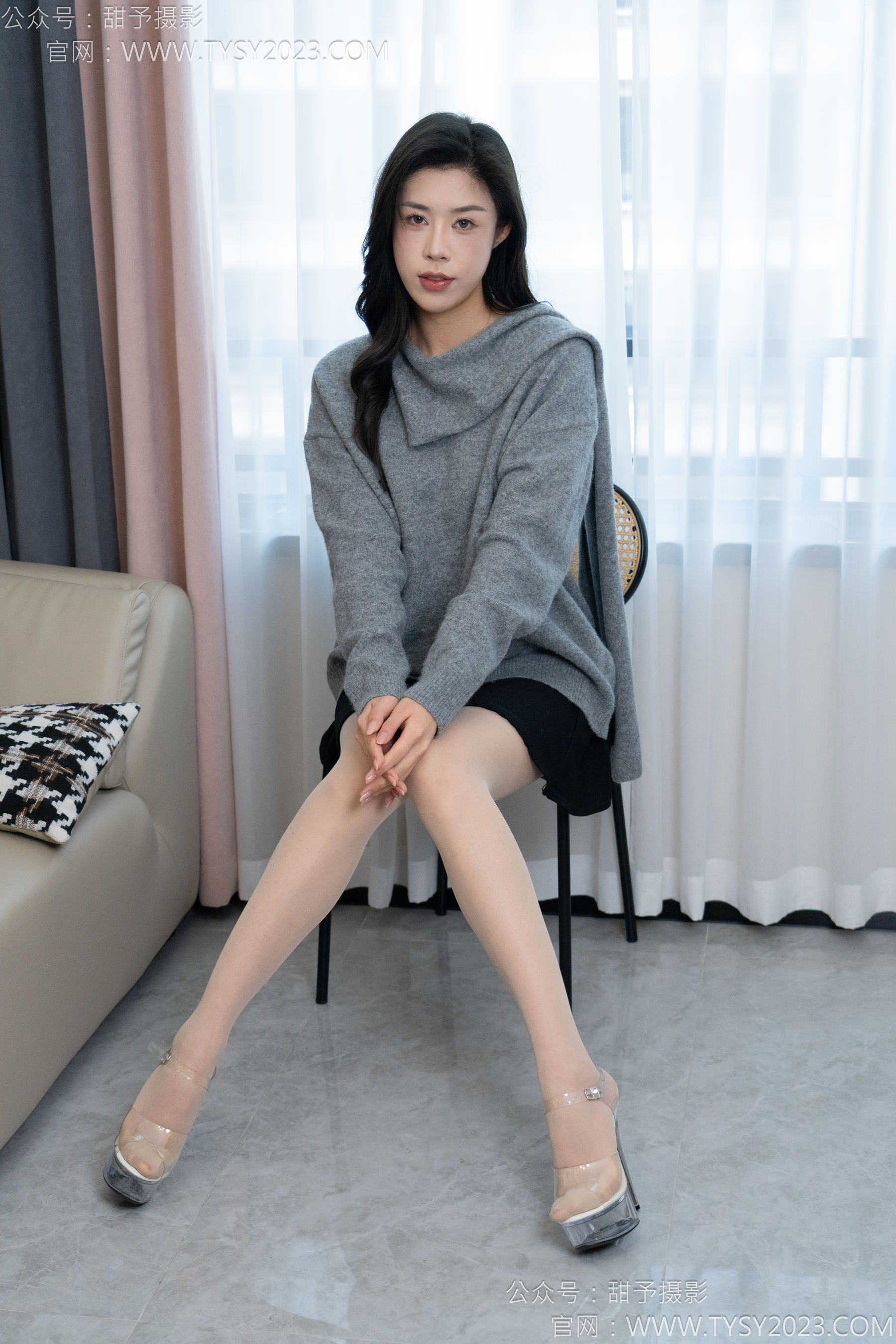 甜予摄影 No.178 咖啡豆 - 高跟鞋、薄肉丝/(132P)