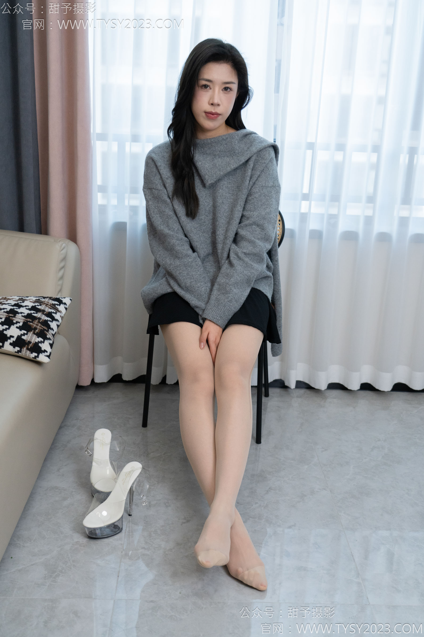 甜予摄影 No.178 咖啡豆 - 高跟鞋、薄肉丝/(132P)