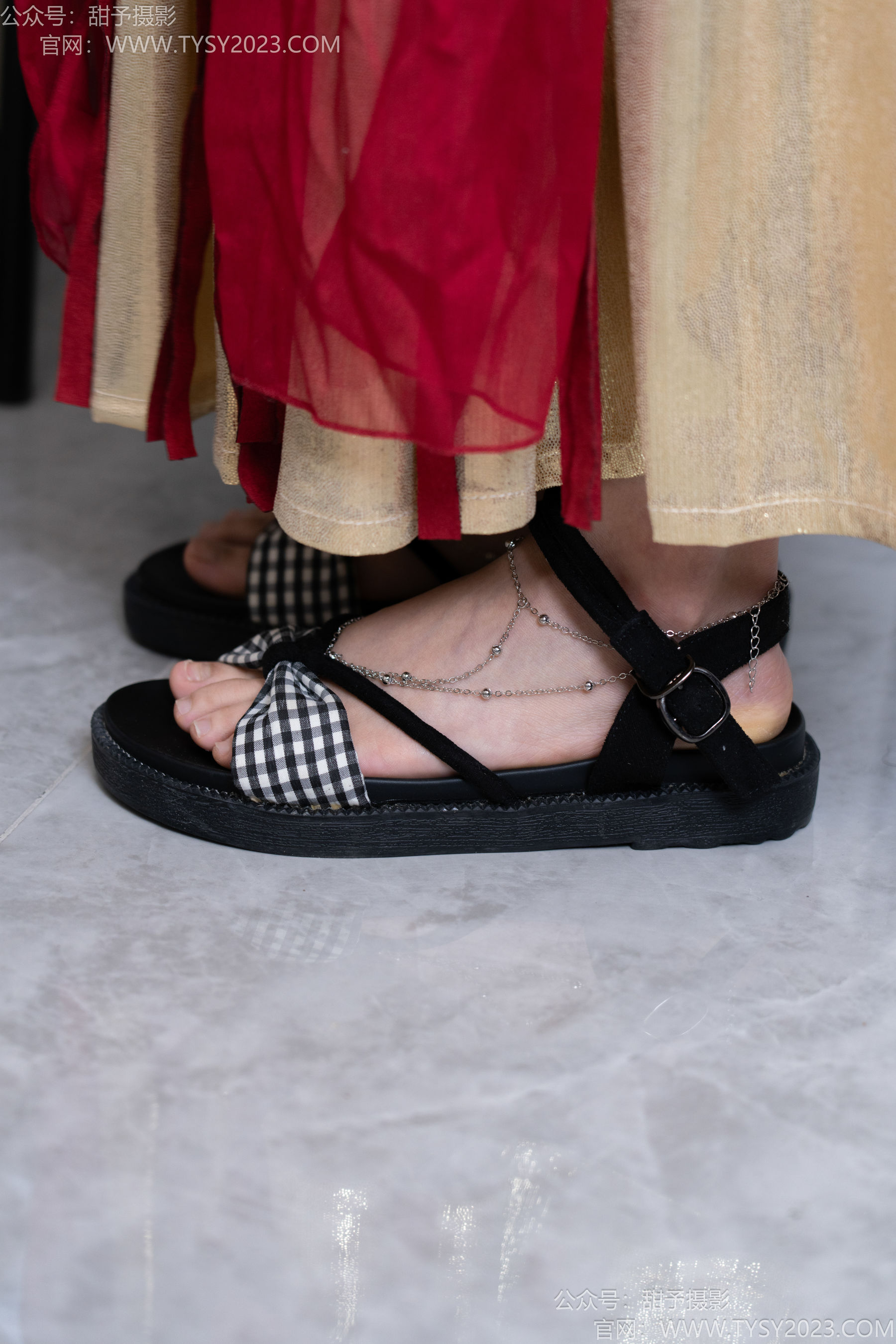 甜予摄影 No.190 澜澜 - 凉鞋、裸足/(138P)
