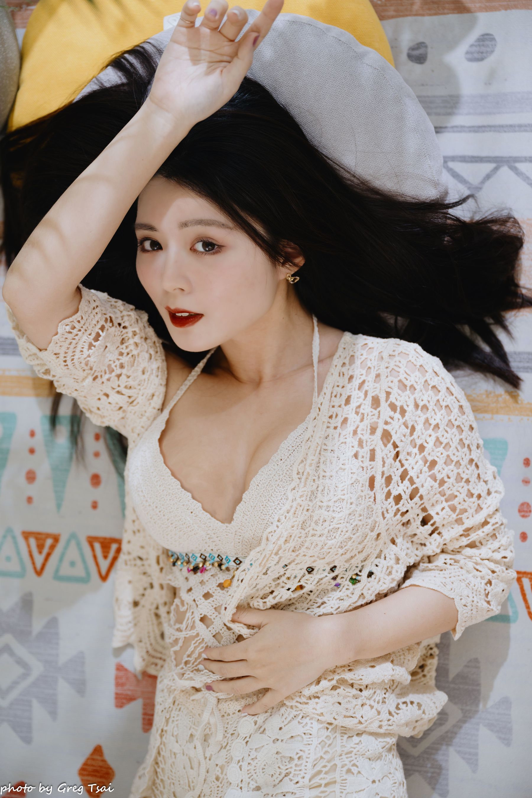 筱筱 - 休闲居家棚拍/(100P)