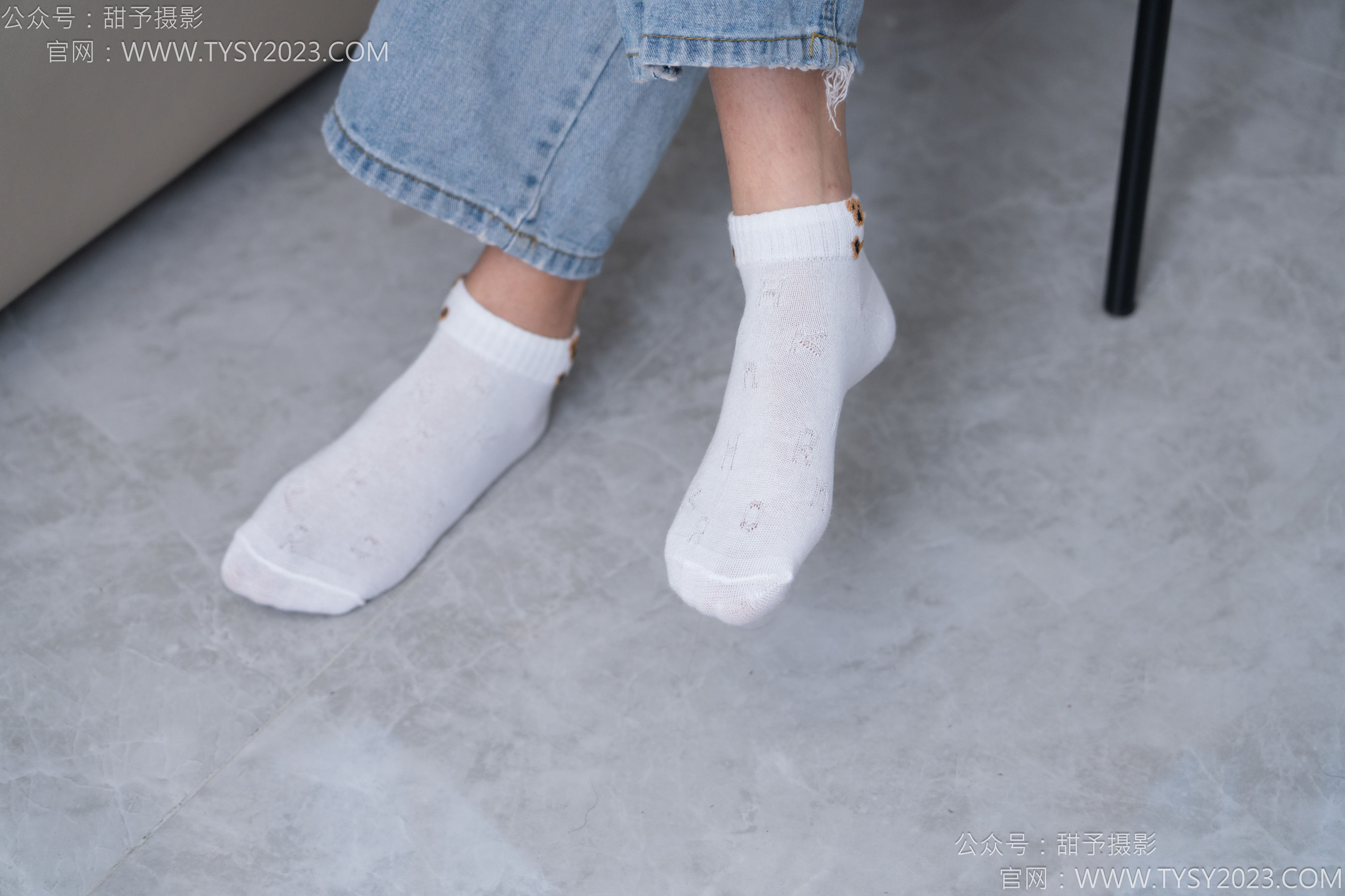 甜予摄影 No.163 娃娃 - 板鞋、白棉袜、裸足/(130P)