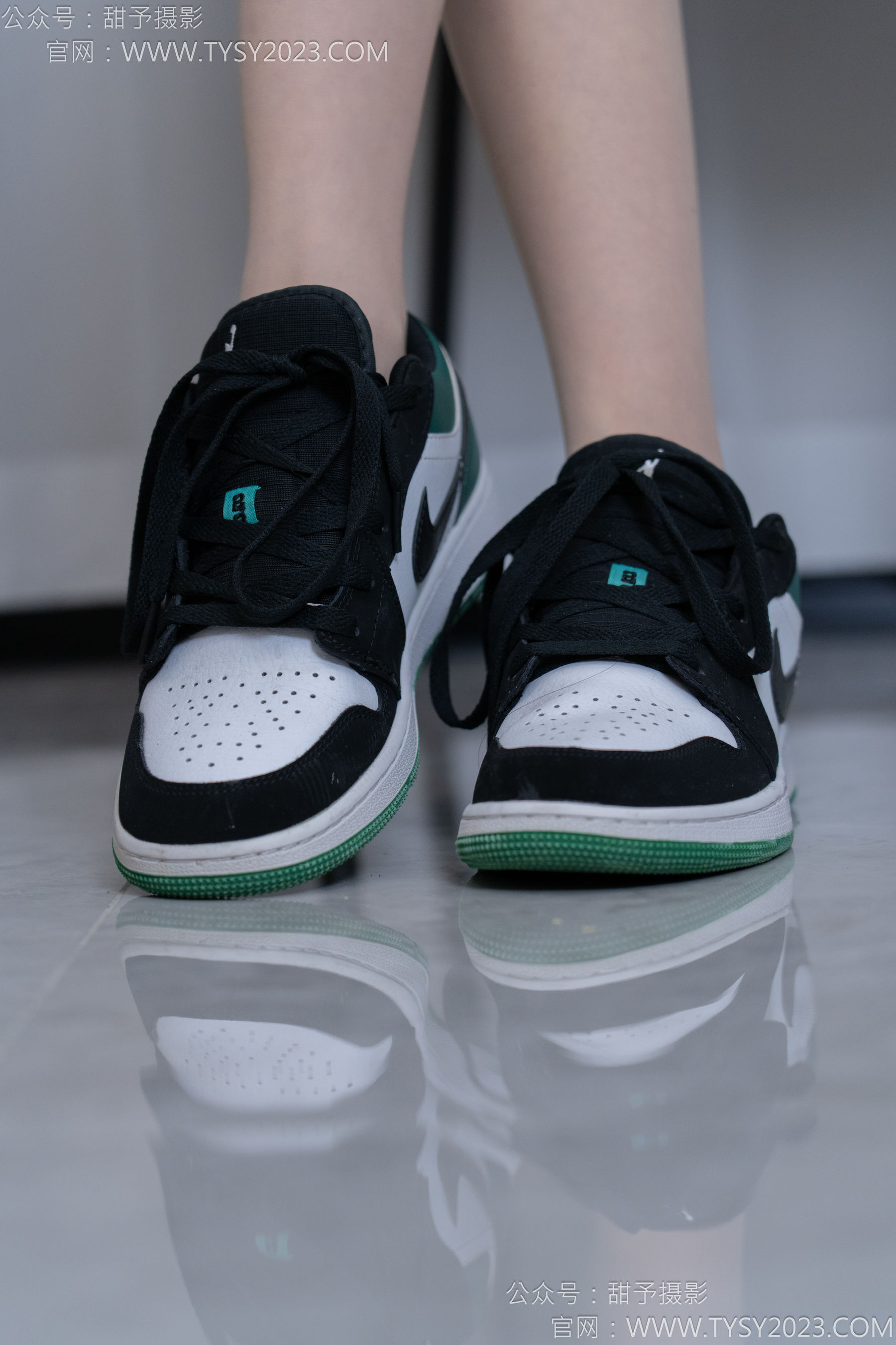 甜予摄影 No.176 珞珞 - 板鞋、薄肉丝/(134P)