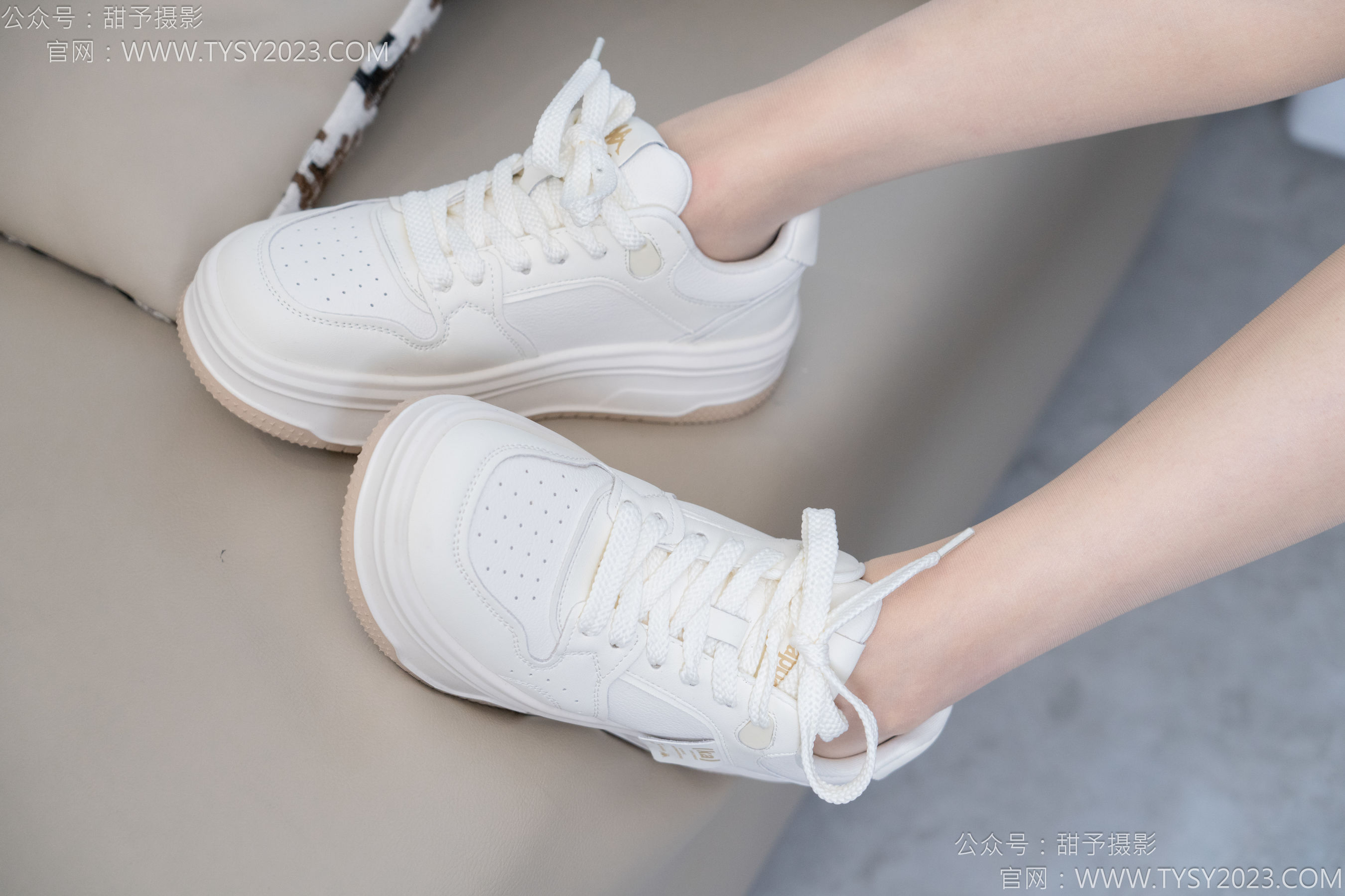 甜予摄影 No.184 澜澜 - 板鞋、薄肉丝/(125P)