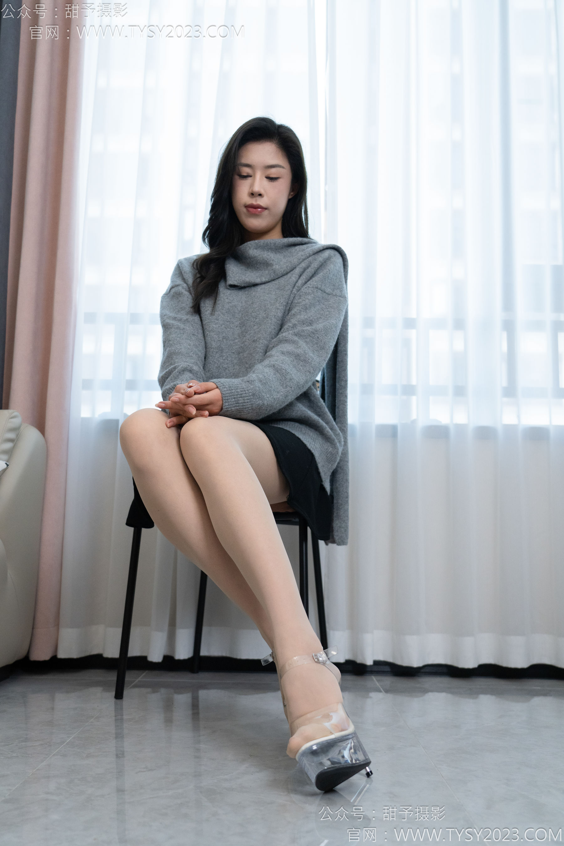 甜予摄影 No.178 咖啡豆 - 高跟鞋、薄肉丝/(132P)