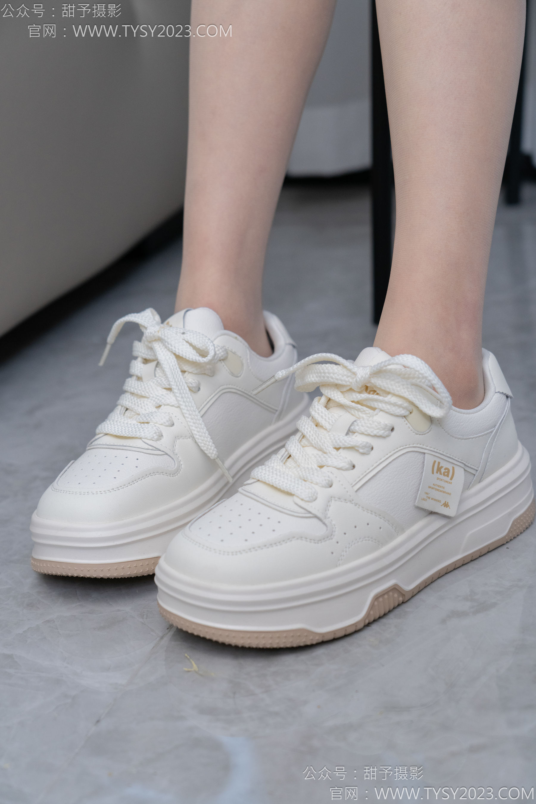 甜予摄影 No.184 澜澜 - 板鞋、薄肉丝/(125P)