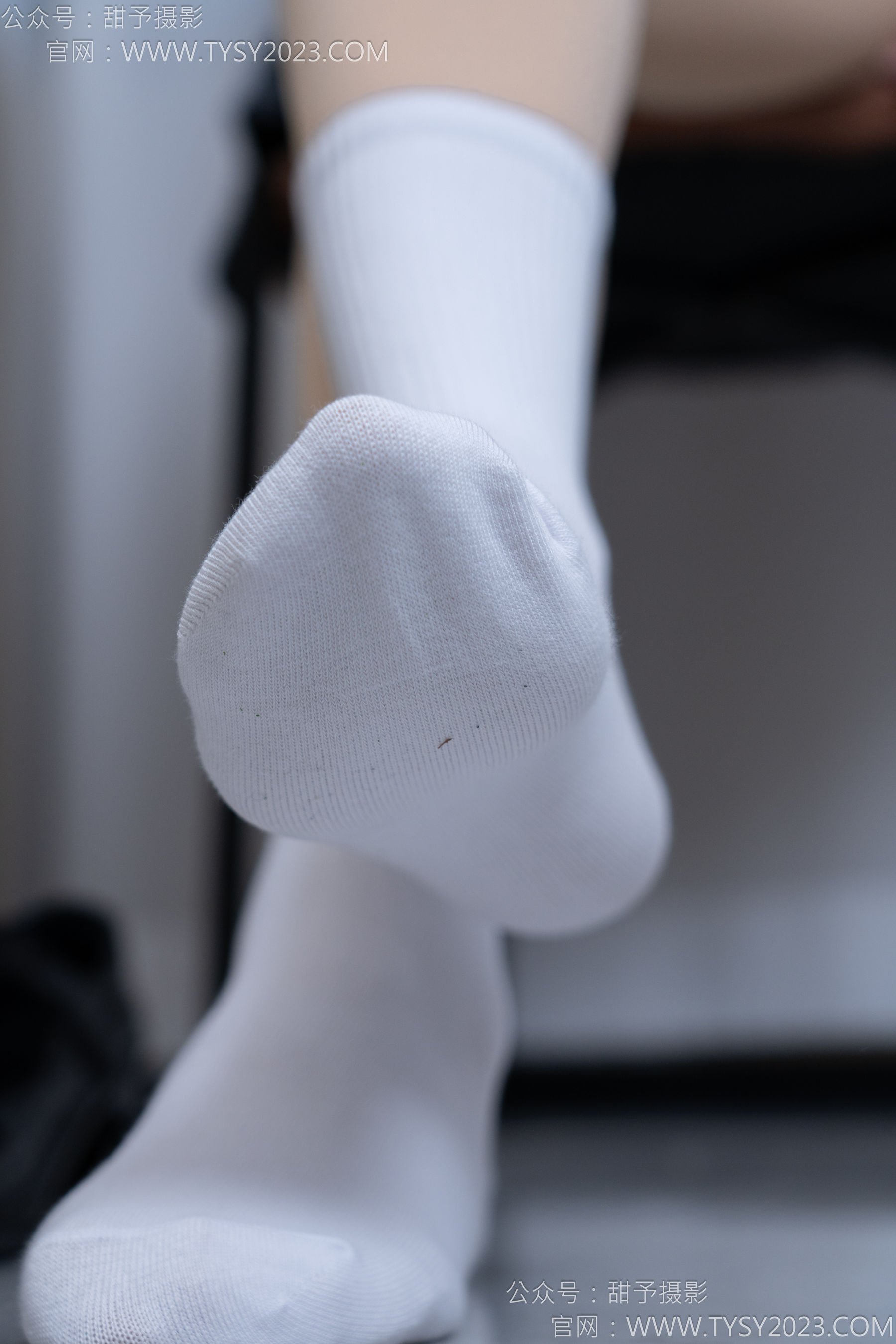 甜予摄影 No.185 珞珞 - 皮鞋、白棉袜、厚肉丝/(130P)
