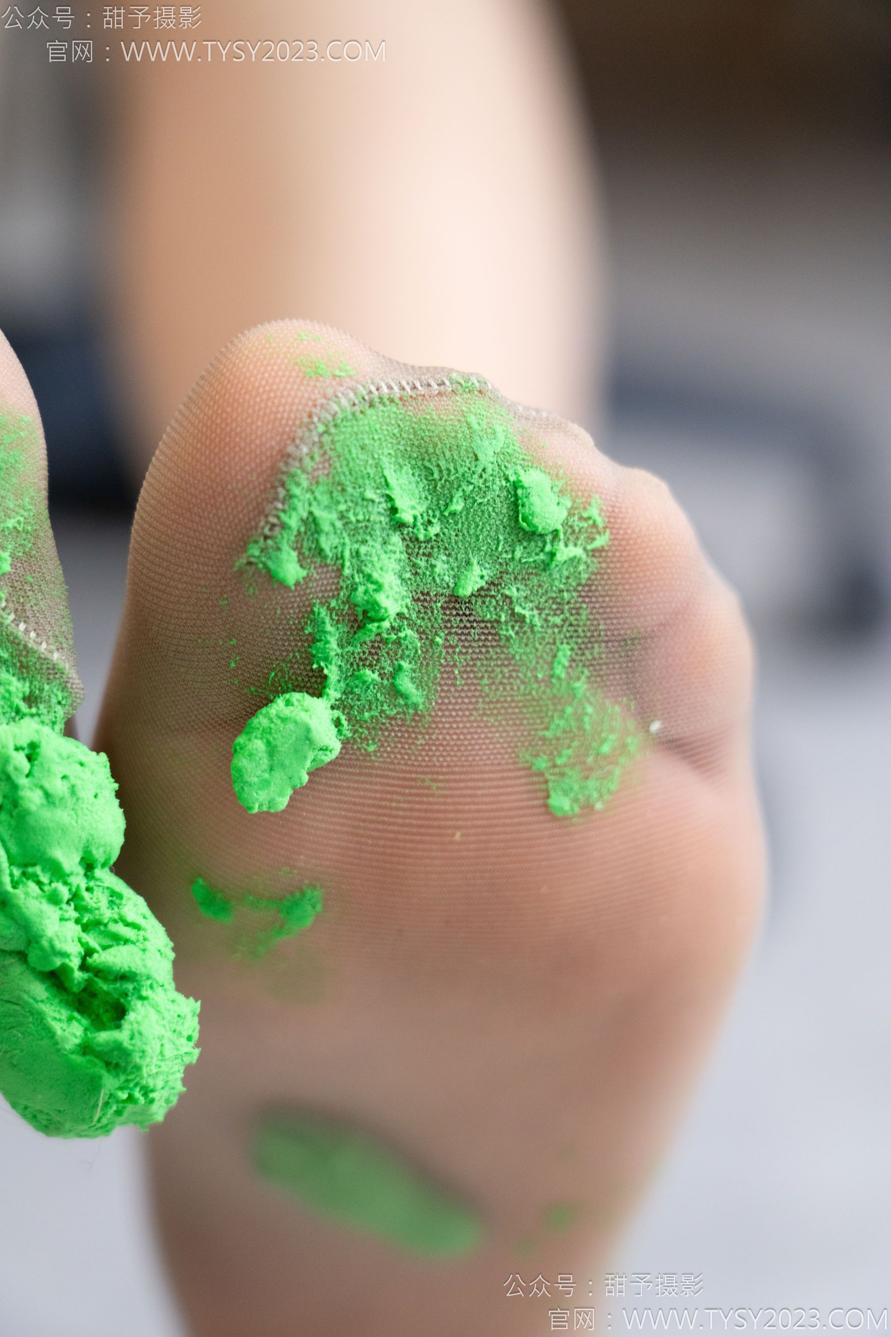 甜予摄影 No.175 澜澜 - 高跟鞋、薄灰丝、薄黑丝、踩小人剧情/(124P)