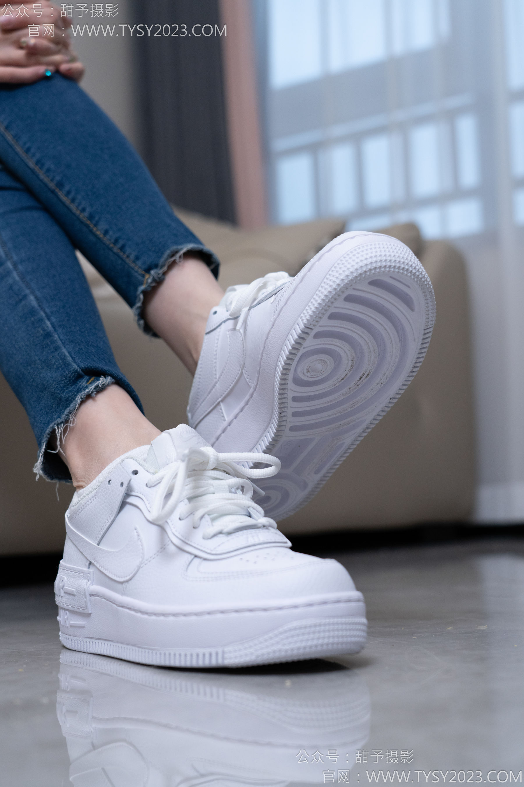 甜予摄影 No.179 珞珞 - 高跟鞋、板鞋、人字拖、白棉袜/(129P)