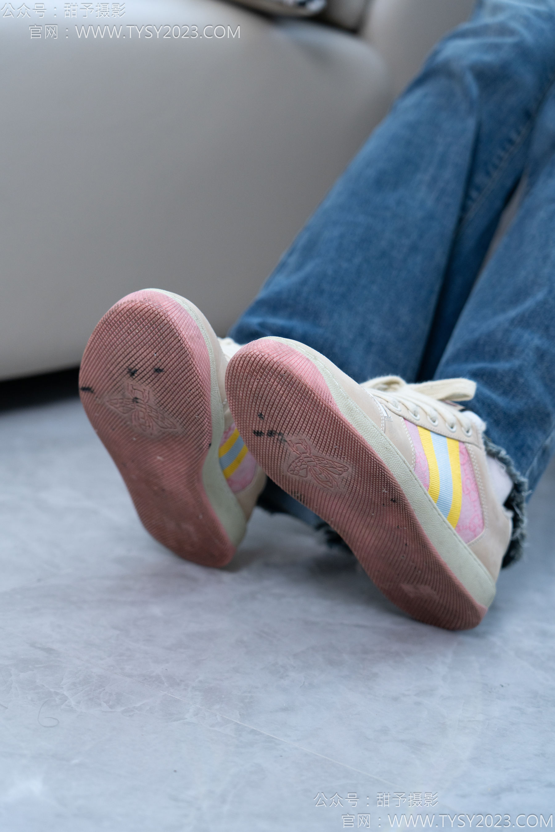 甜予摄影 No.170 珞珞 - 板鞋、白棉袜、裸足/(130P)