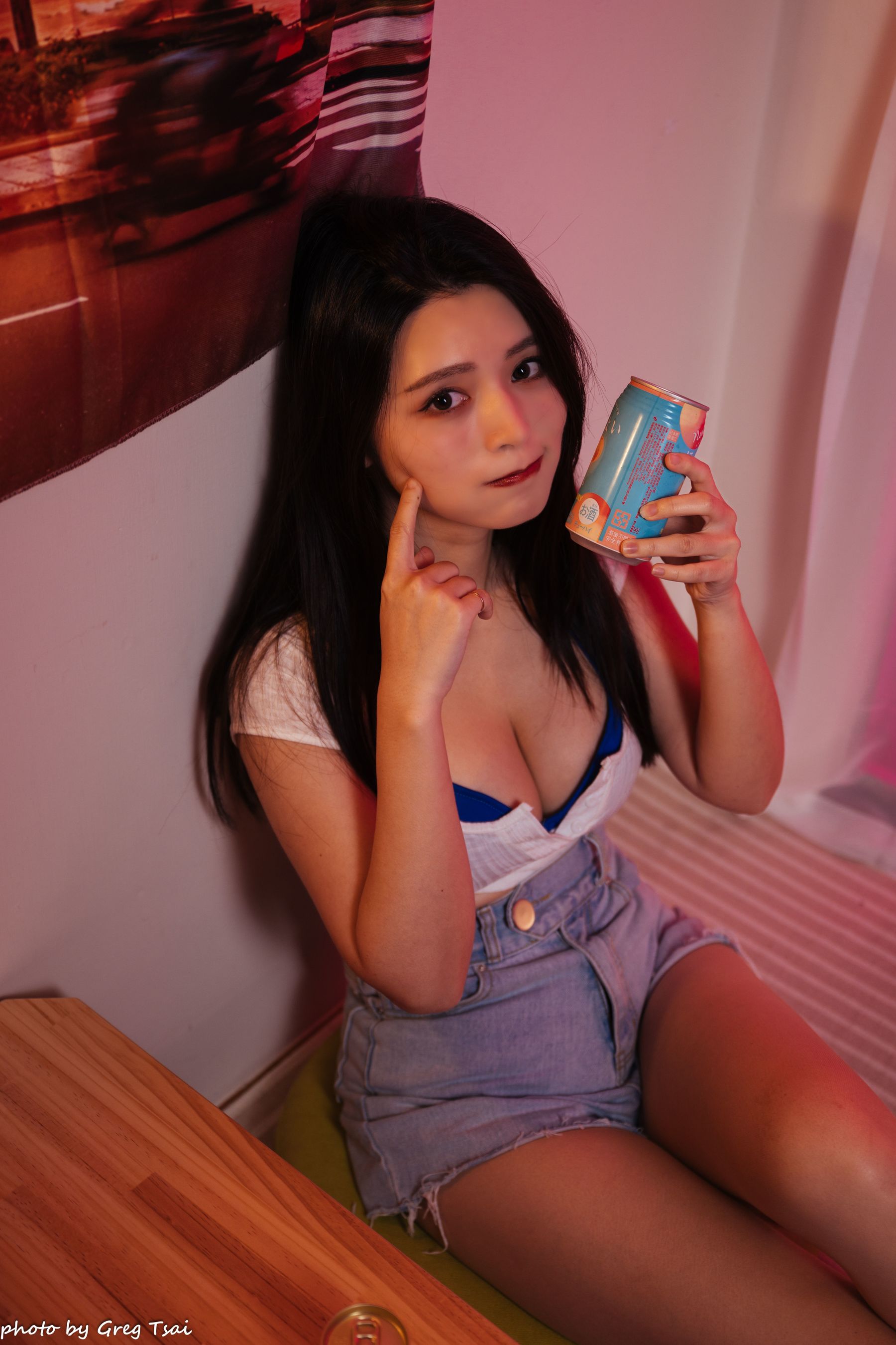 筱筱 - 牛仔热裤肉丝/(78P)