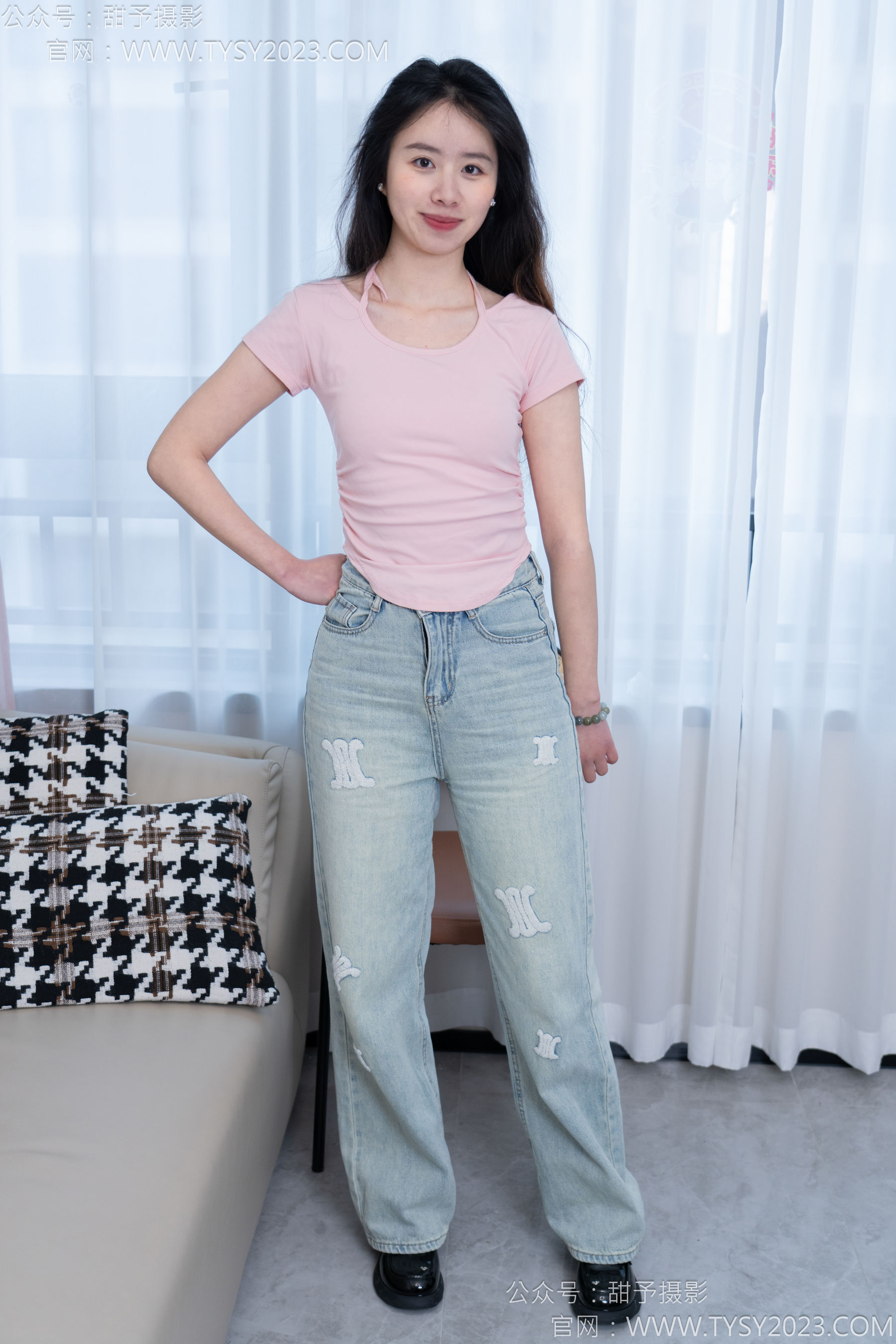 甜予摄影 No.162 知知 - 皮鞋、白棉袜、裸足/(125P)