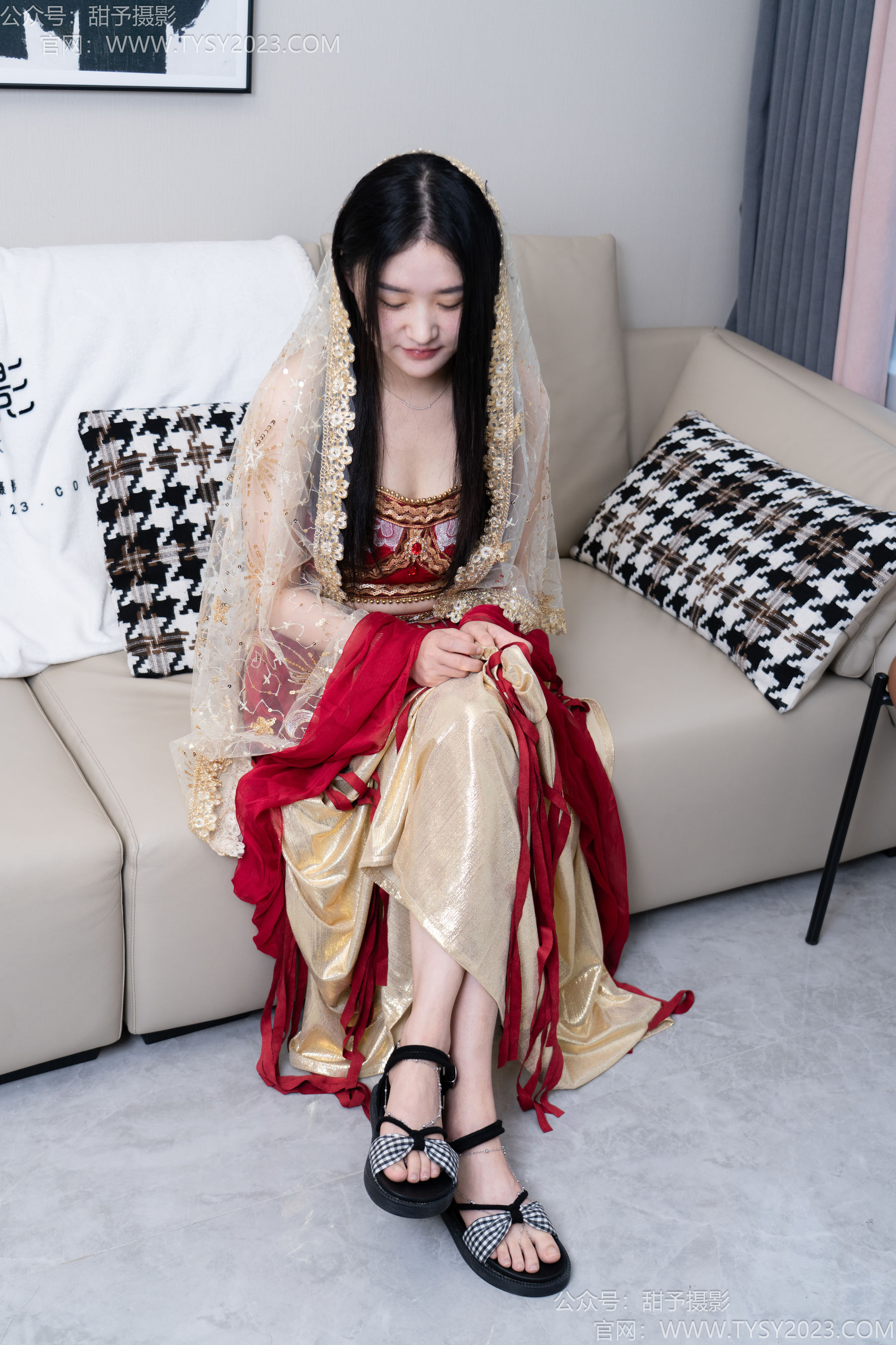 甜予摄影 No.190 澜澜 - 凉鞋、裸足/(138P)