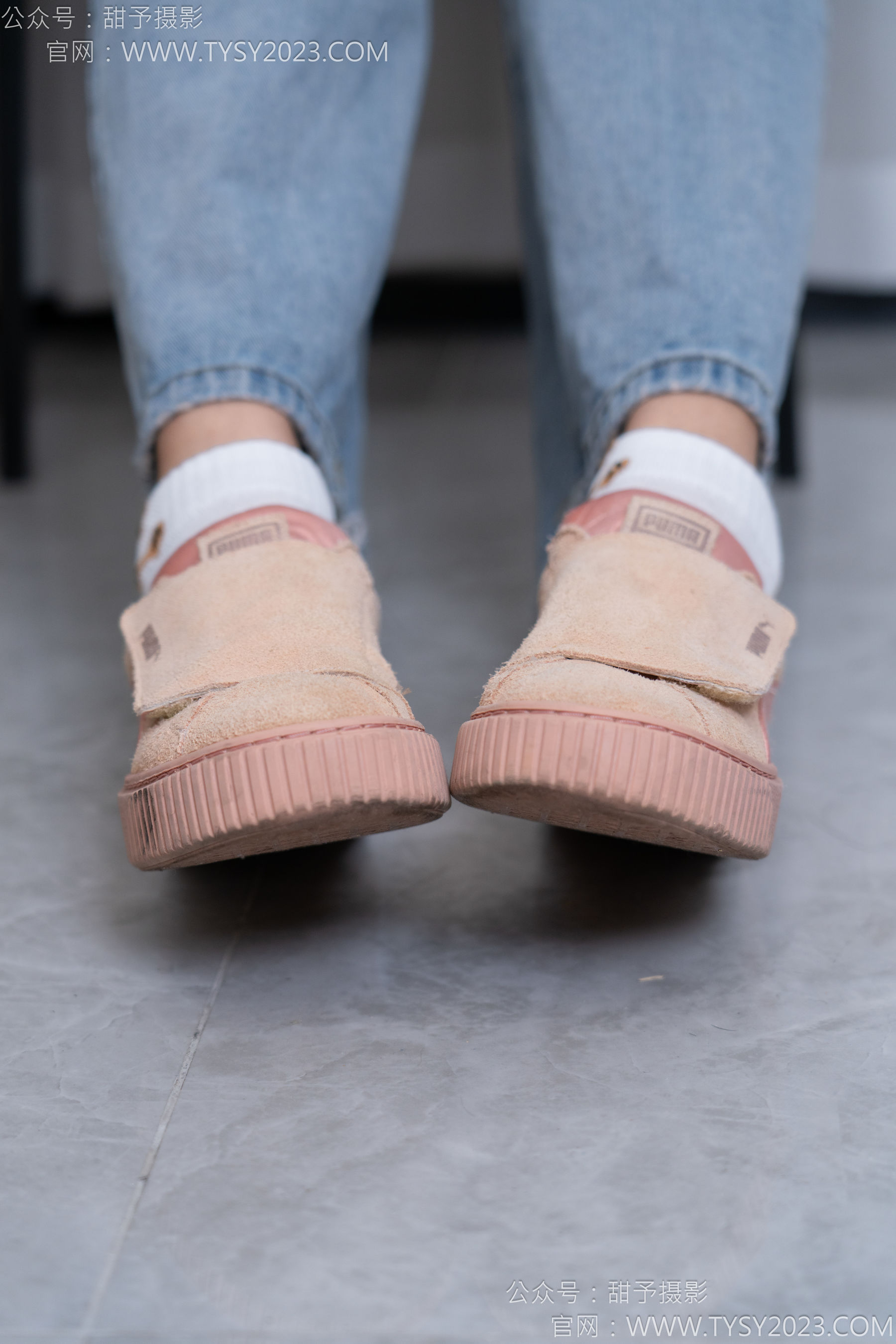 甜予摄影 No.163 娃娃 - 板鞋、白棉袜、裸足/(130P)