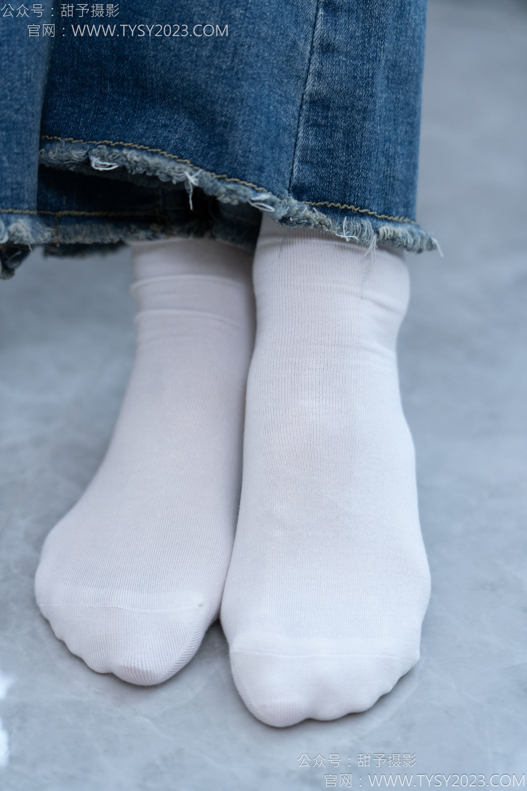 甜予摄影 No.170 珞珞 - 板鞋、白棉袜、裸足/(130P)