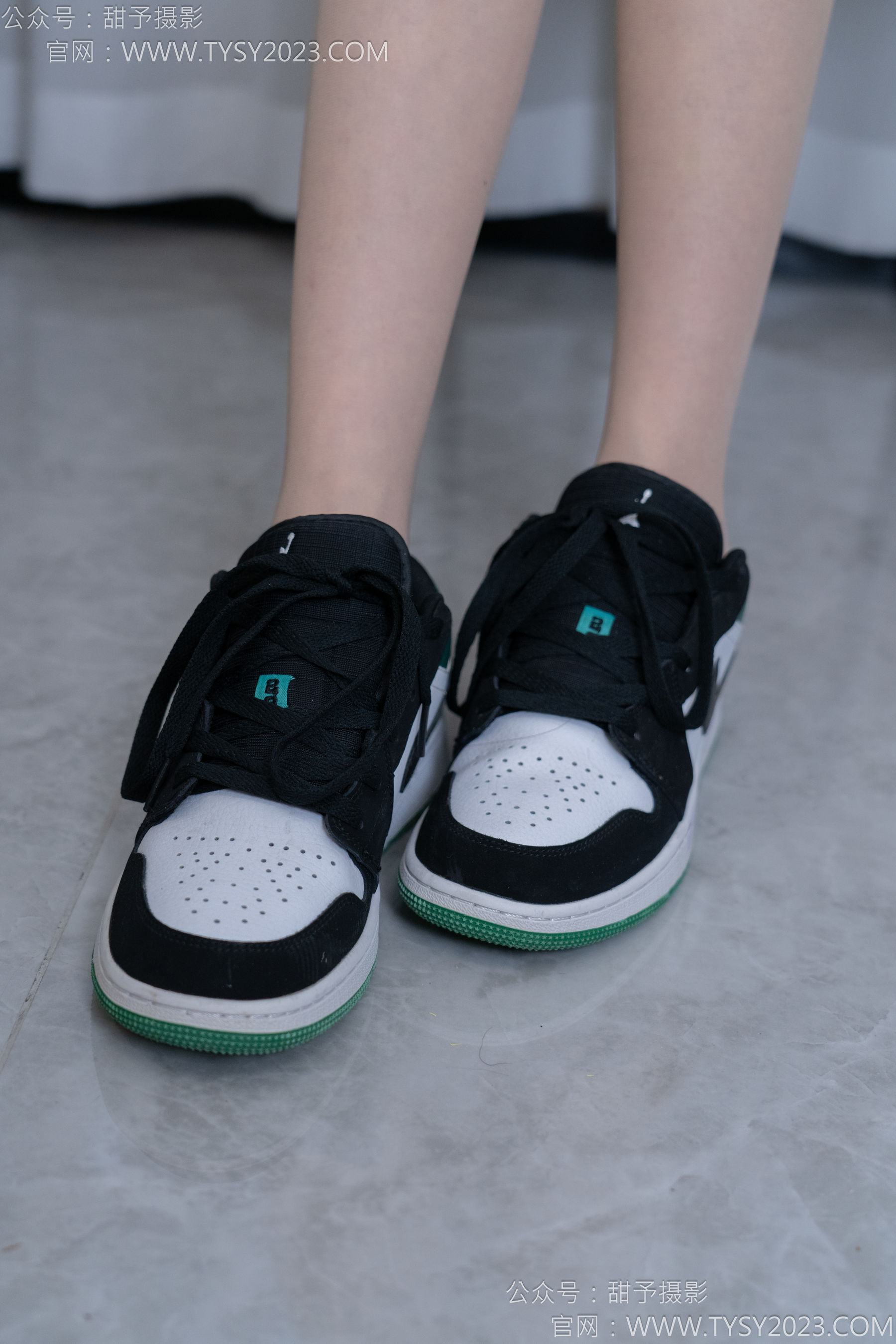 甜予摄影 No.176 珞珞 - 板鞋、薄肉丝/(134P)