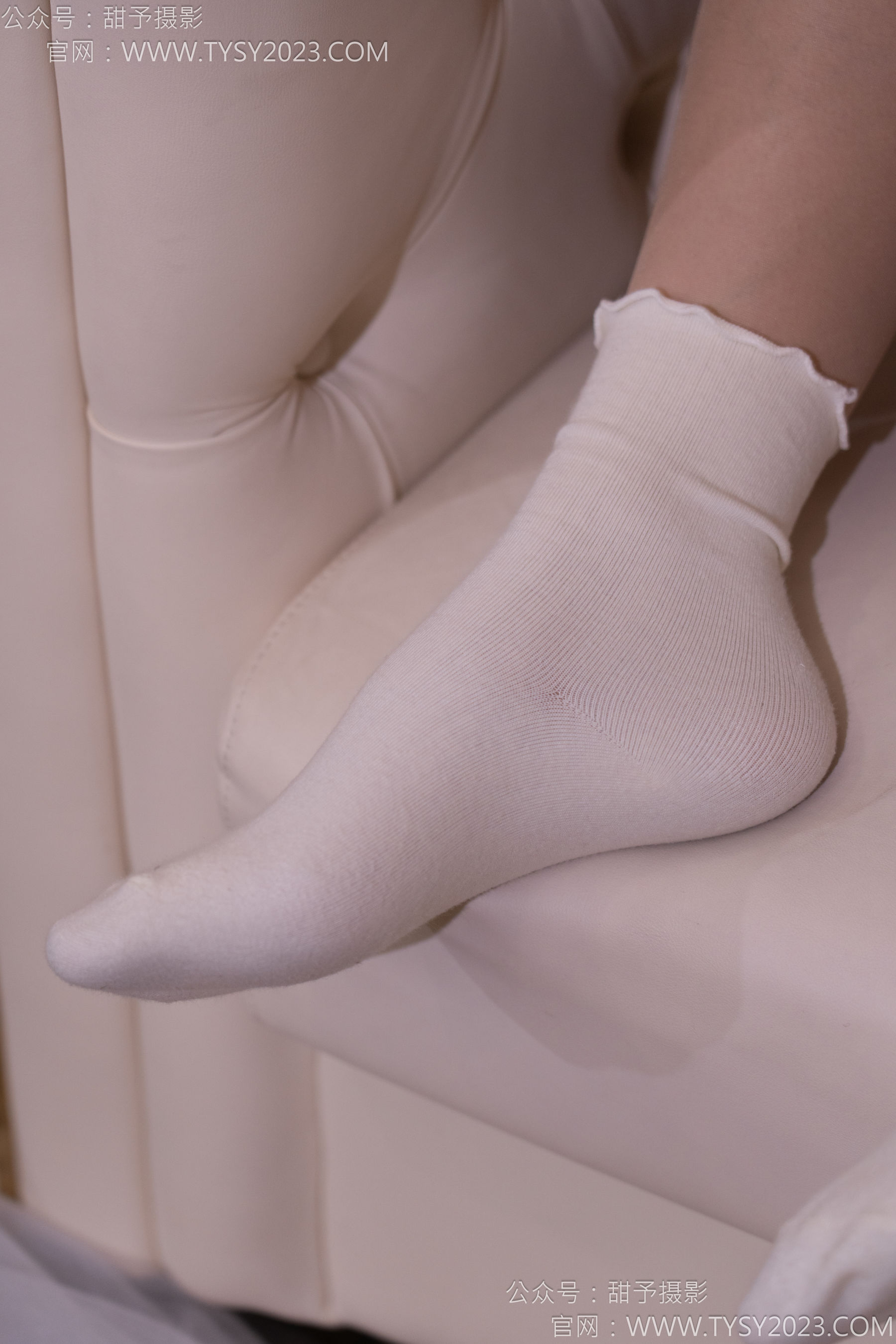 甜予摄影 No.177 璇璇 - 板鞋、白棉袜、薄肉丝/(129P)