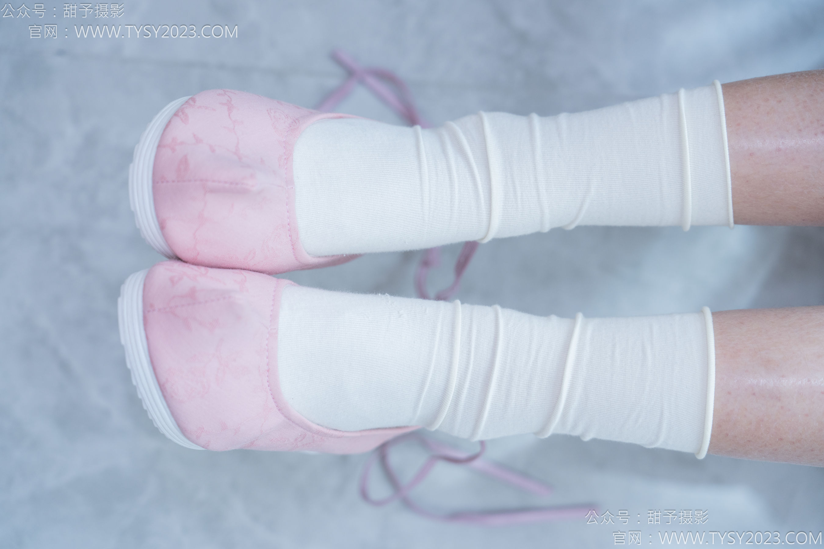 甜予摄影 No.183 知知 - 布鞋、白棉袜、裸足/(148P)