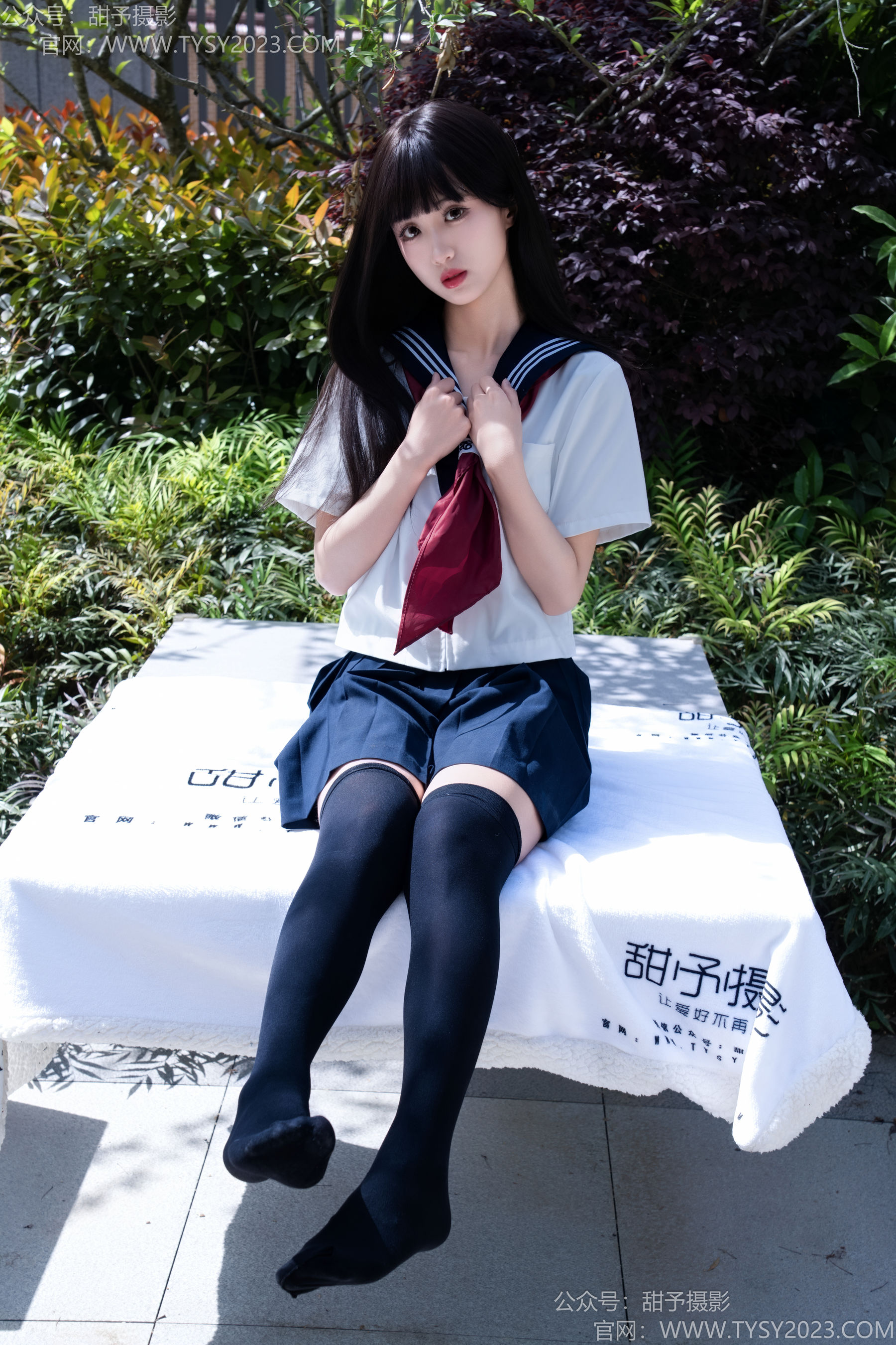 甜予摄影 No.193 小甜桃 - 皮鞋、大腿袜、裸足/(129P)