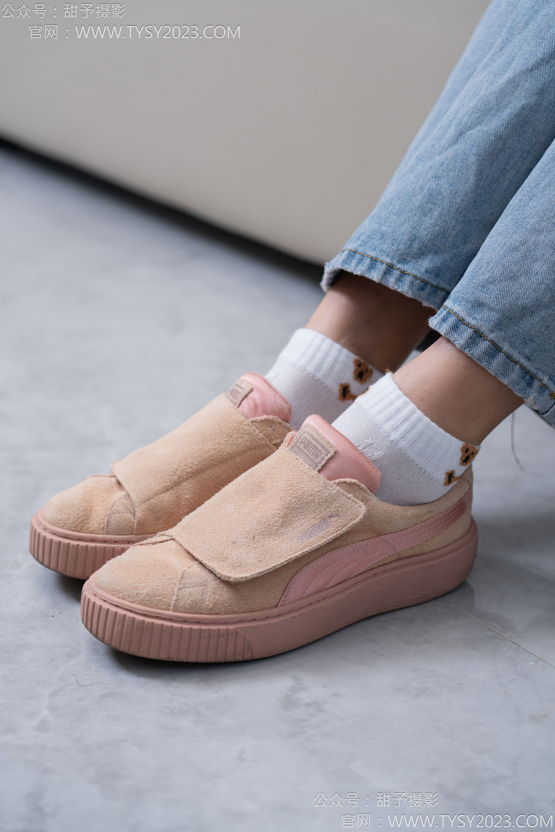 甜予摄影 No.163 娃娃 - 板鞋、白棉袜、裸足/(130P)