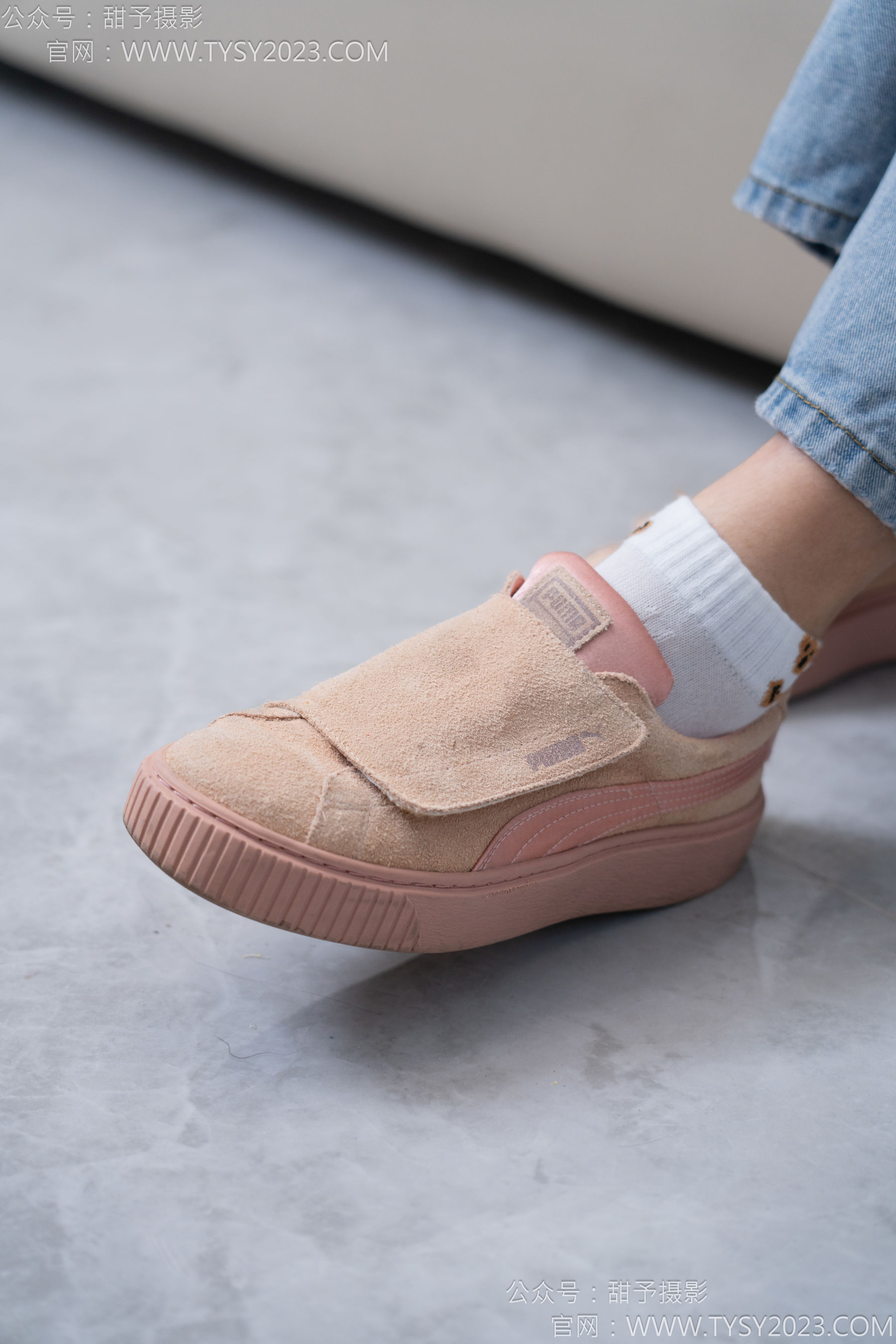 甜予摄影 No.163 娃娃 - 板鞋、白棉袜、裸足/(130P)