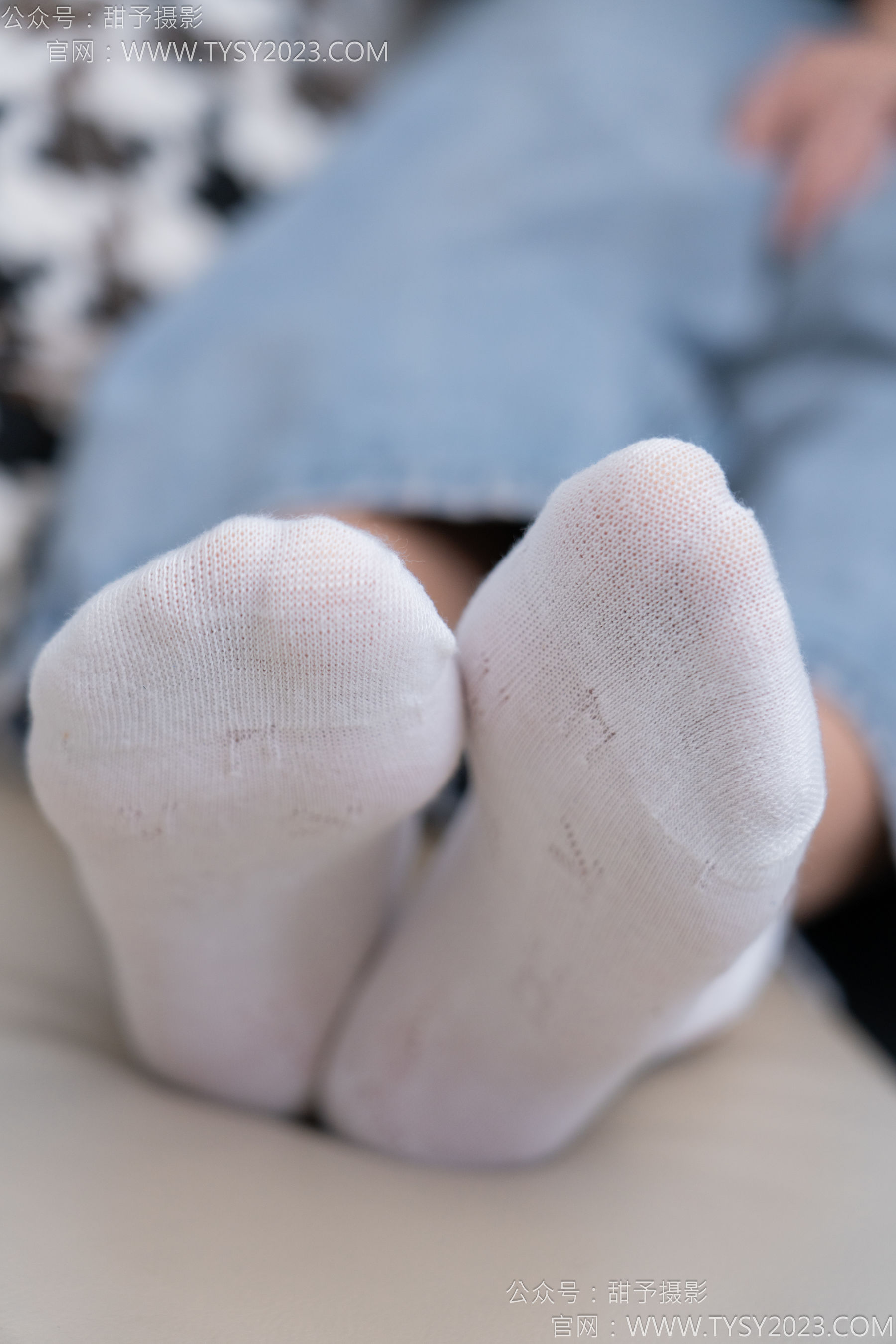 甜予摄影 No.163 娃娃 - 板鞋、白棉袜、裸足/(130P)