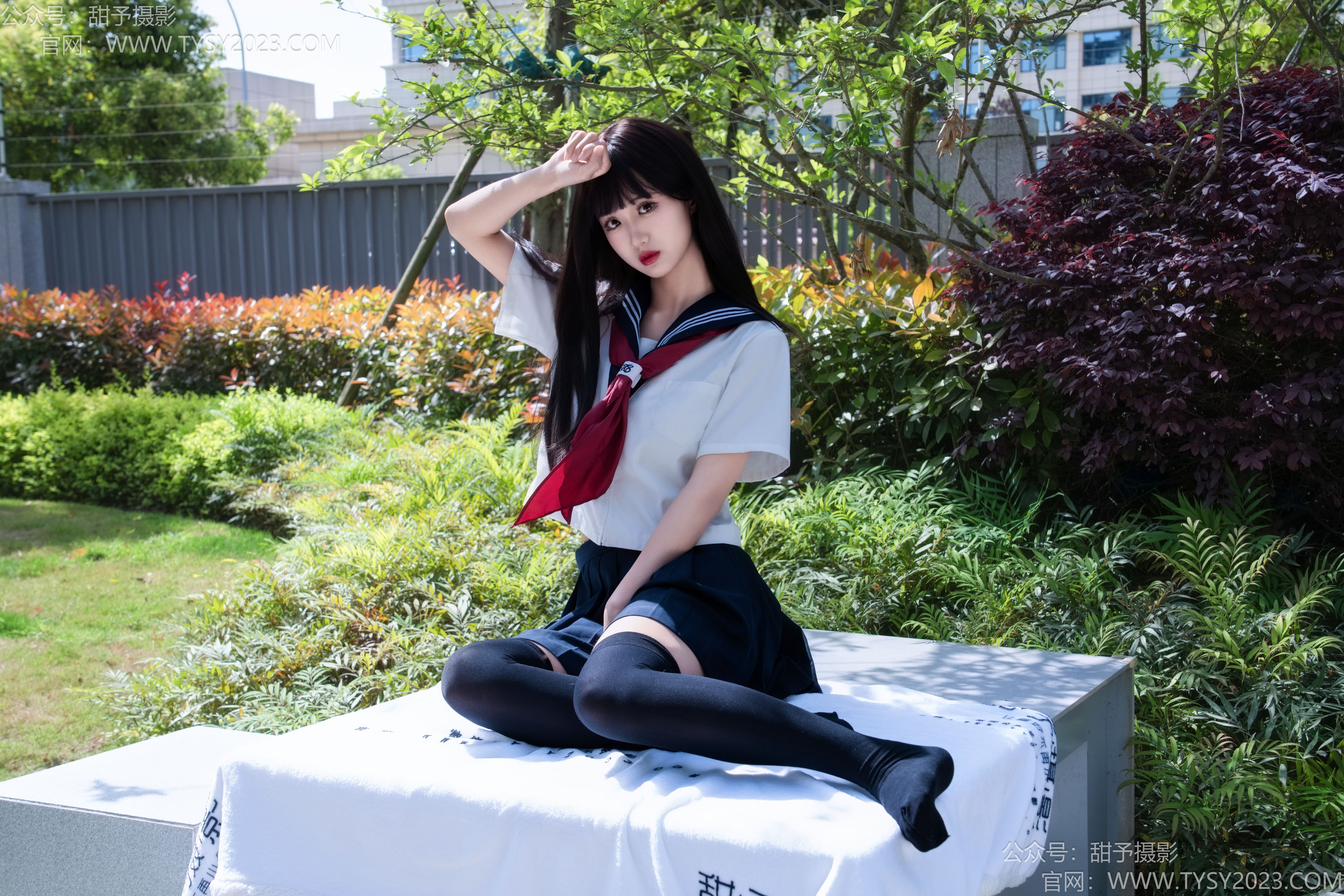 甜予摄影 No.193 小甜桃 - 皮鞋、大腿袜、裸足/(129P)