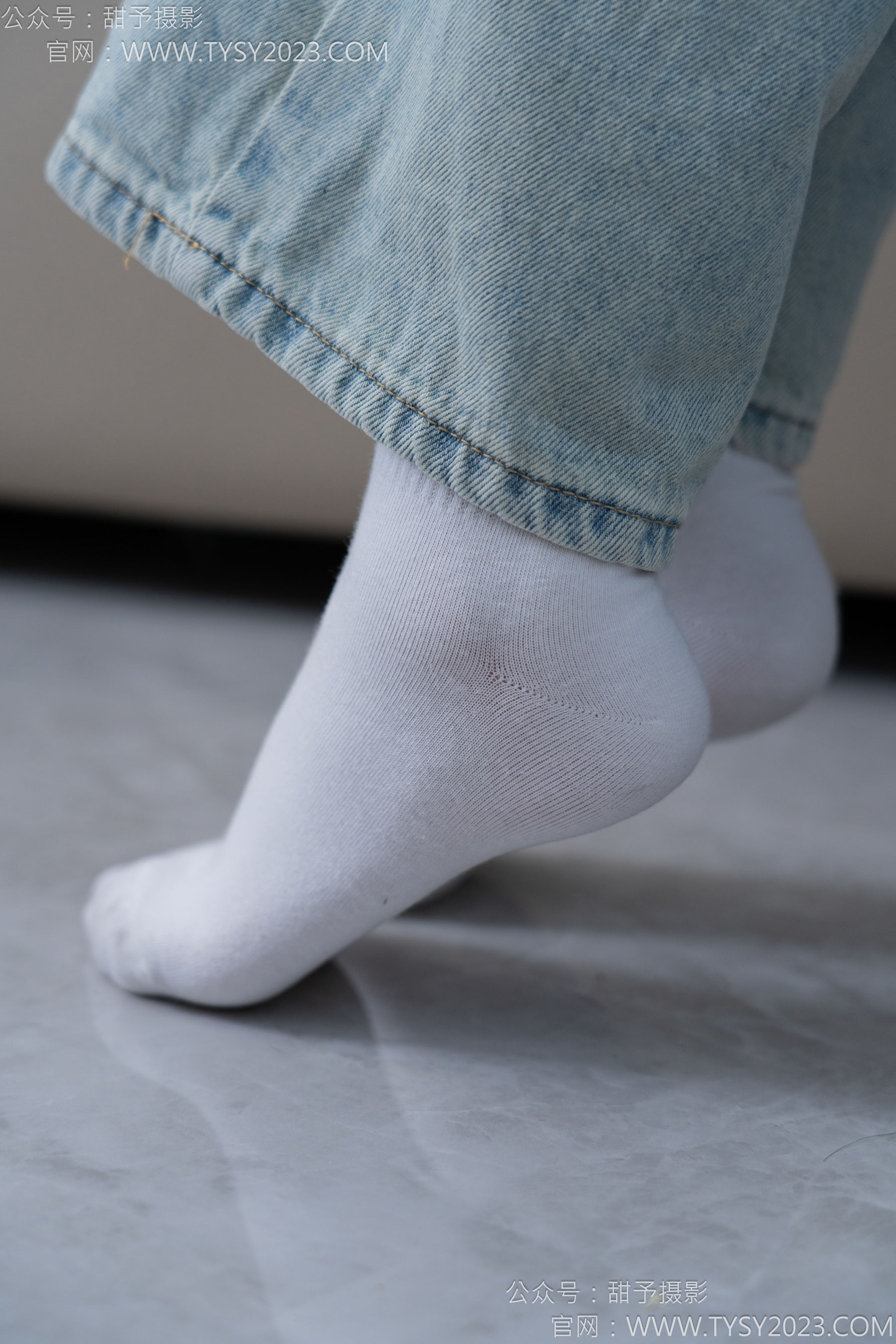 甜予摄影 No.162 知知 - 皮鞋、白棉袜、裸足/(125P)