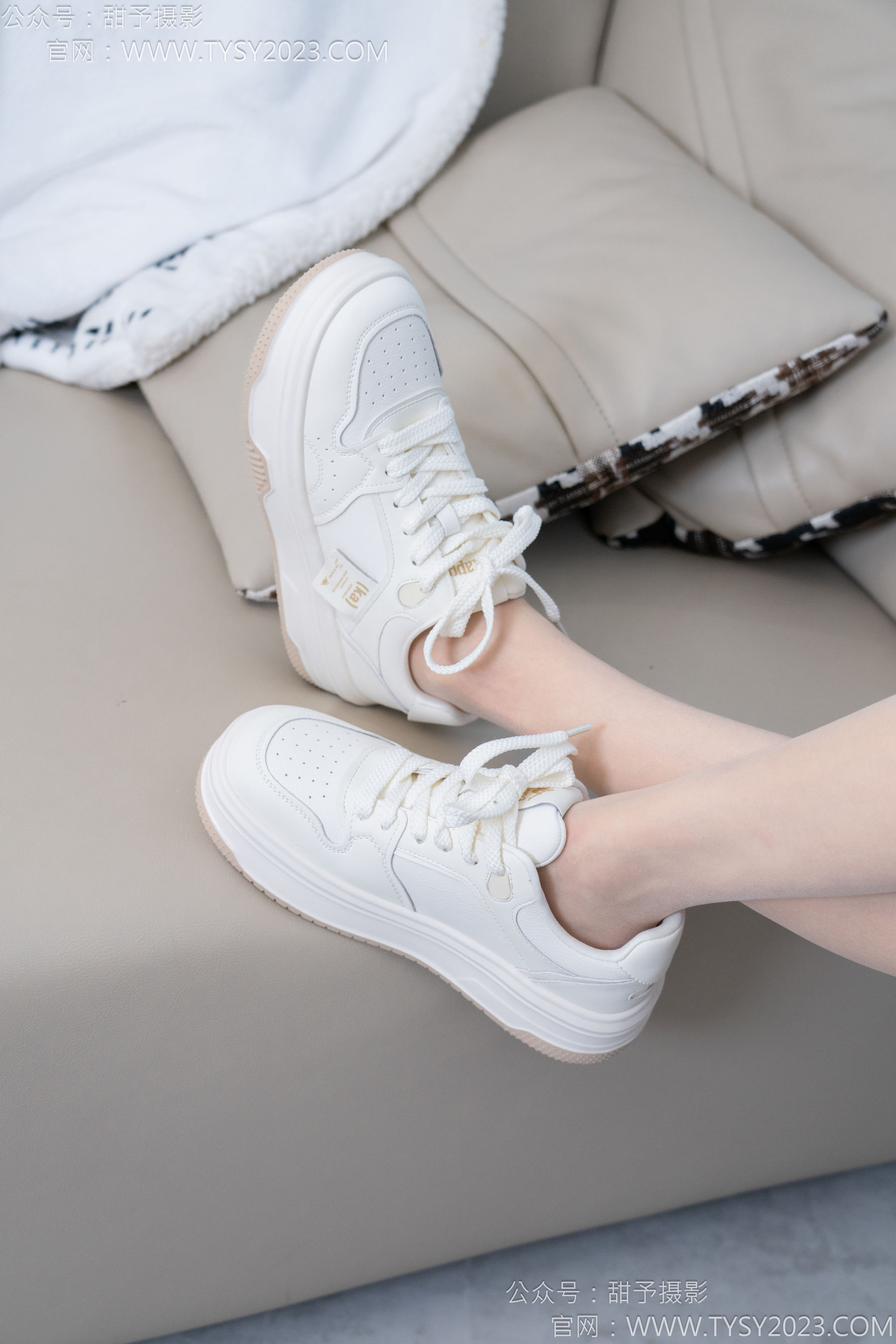 甜予摄影 No.184 澜澜 - 板鞋、薄肉丝/(125P)