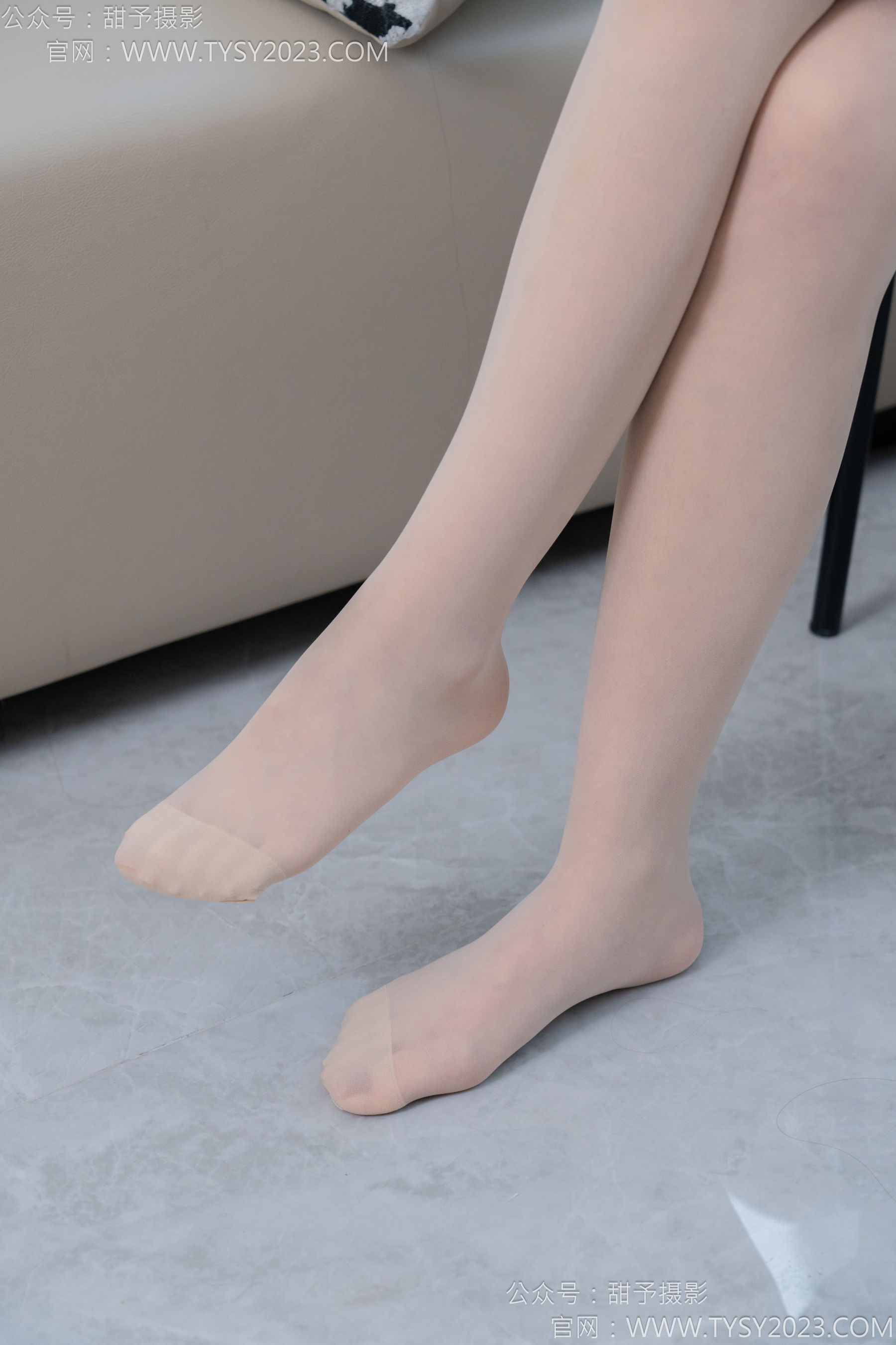 甜予摄影 No.188 贝壳 - 透明高跟、高跟鞋、薄肉丝、薄黑丝、裸足/(148P)