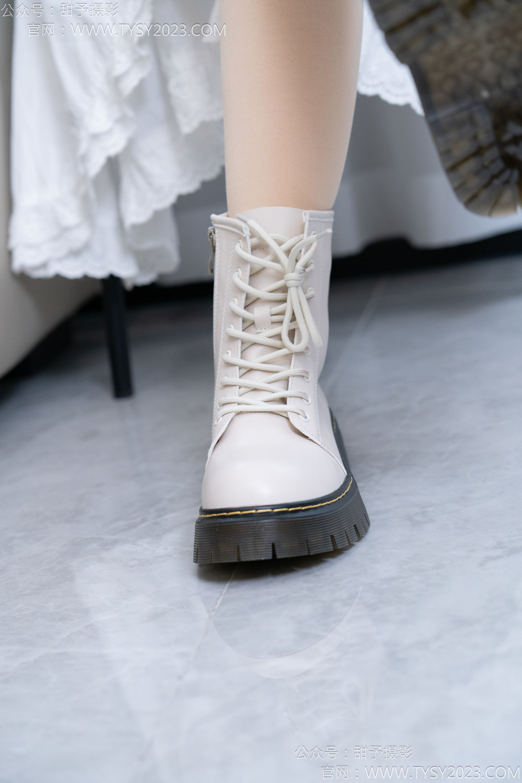 甜予摄影 No.180 贝壳 - 平底鞋、短靴、厚肉丝/(135P)