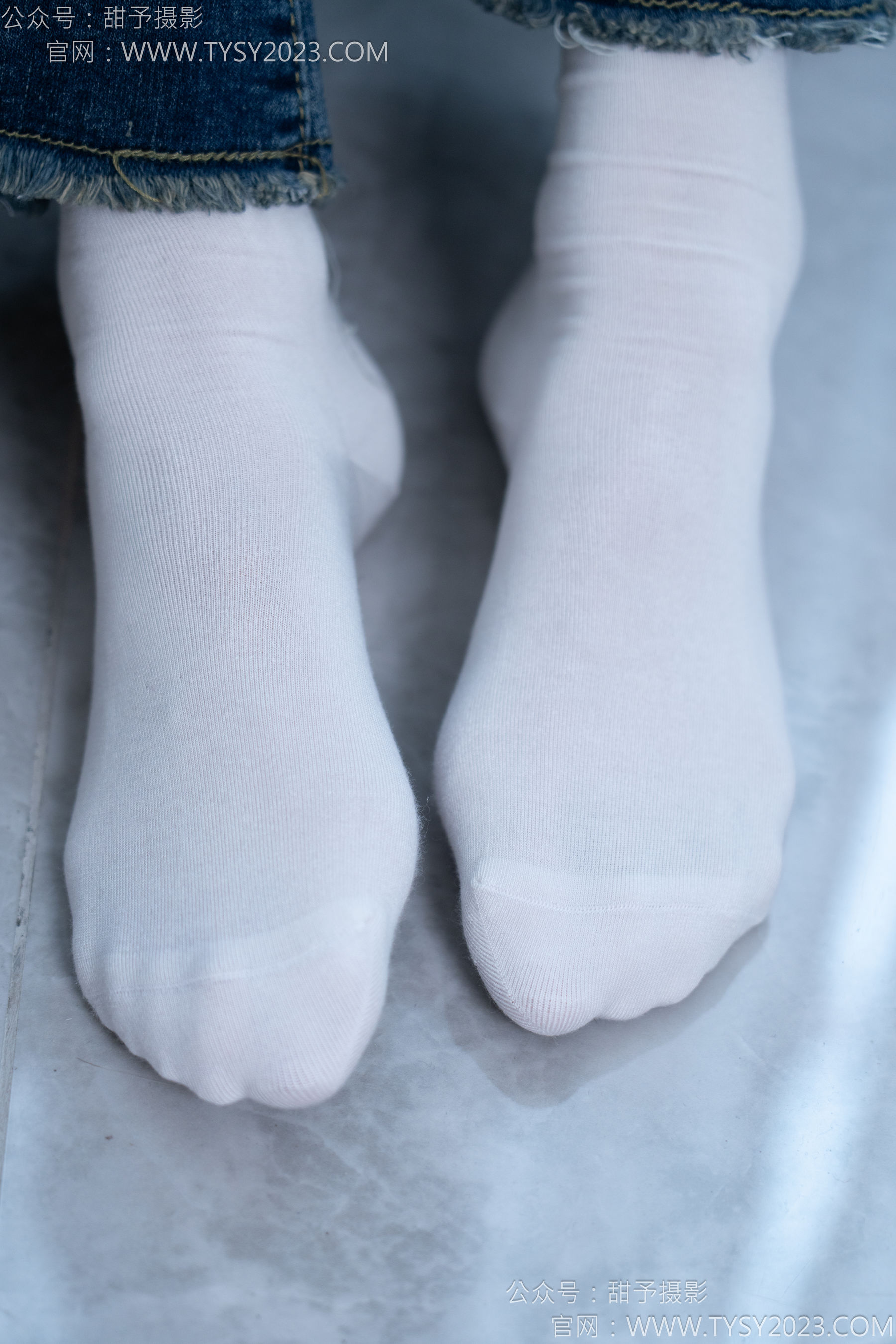 甜予摄影 No.170 珞珞 - 板鞋、白棉袜、裸足/(130P)