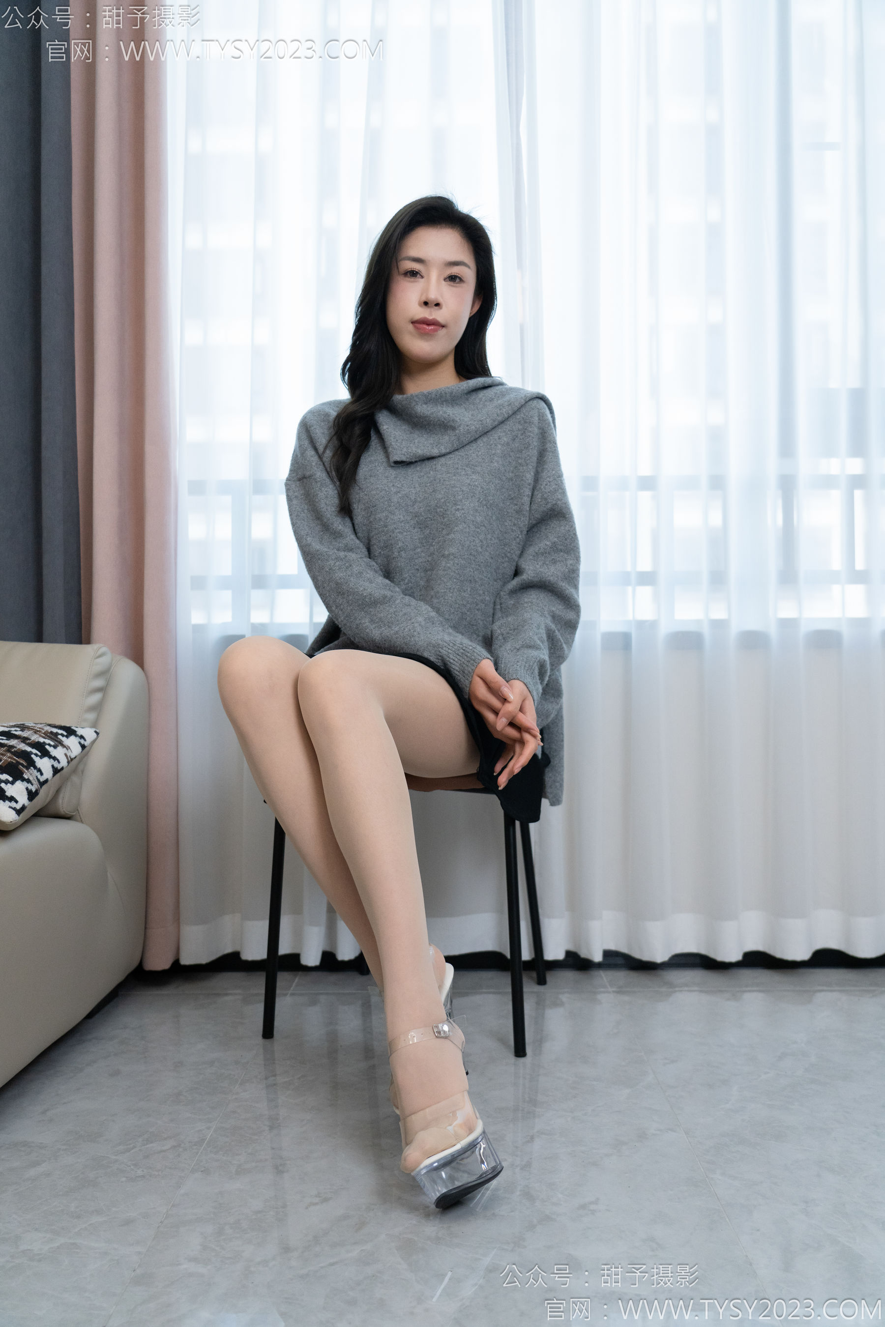 甜予摄影 No.178 咖啡豆 - 高跟鞋、薄肉丝/(132P)