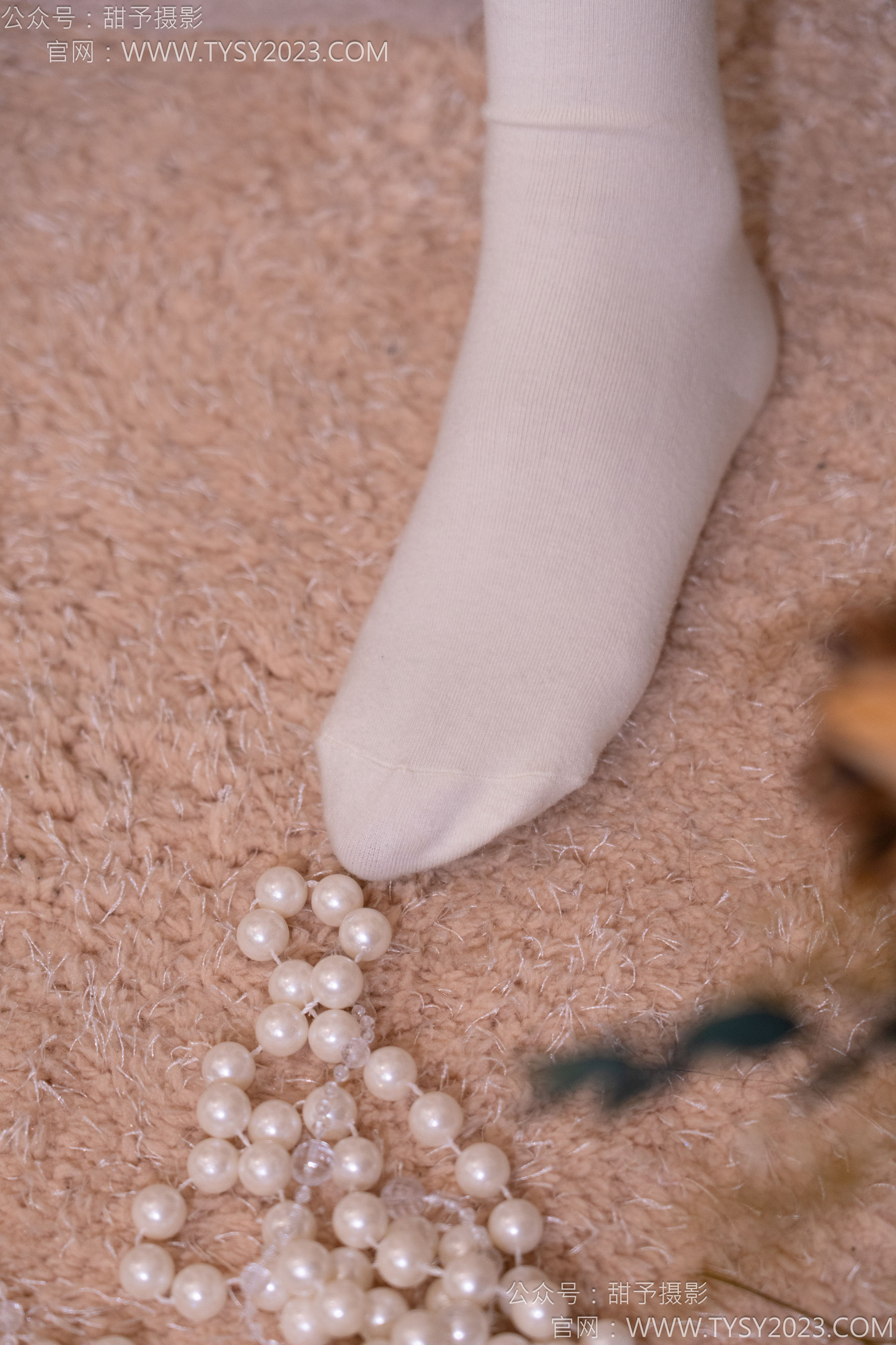 甜予摄影 No.177 璇璇 - 板鞋、白棉袜、薄肉丝/(129P)