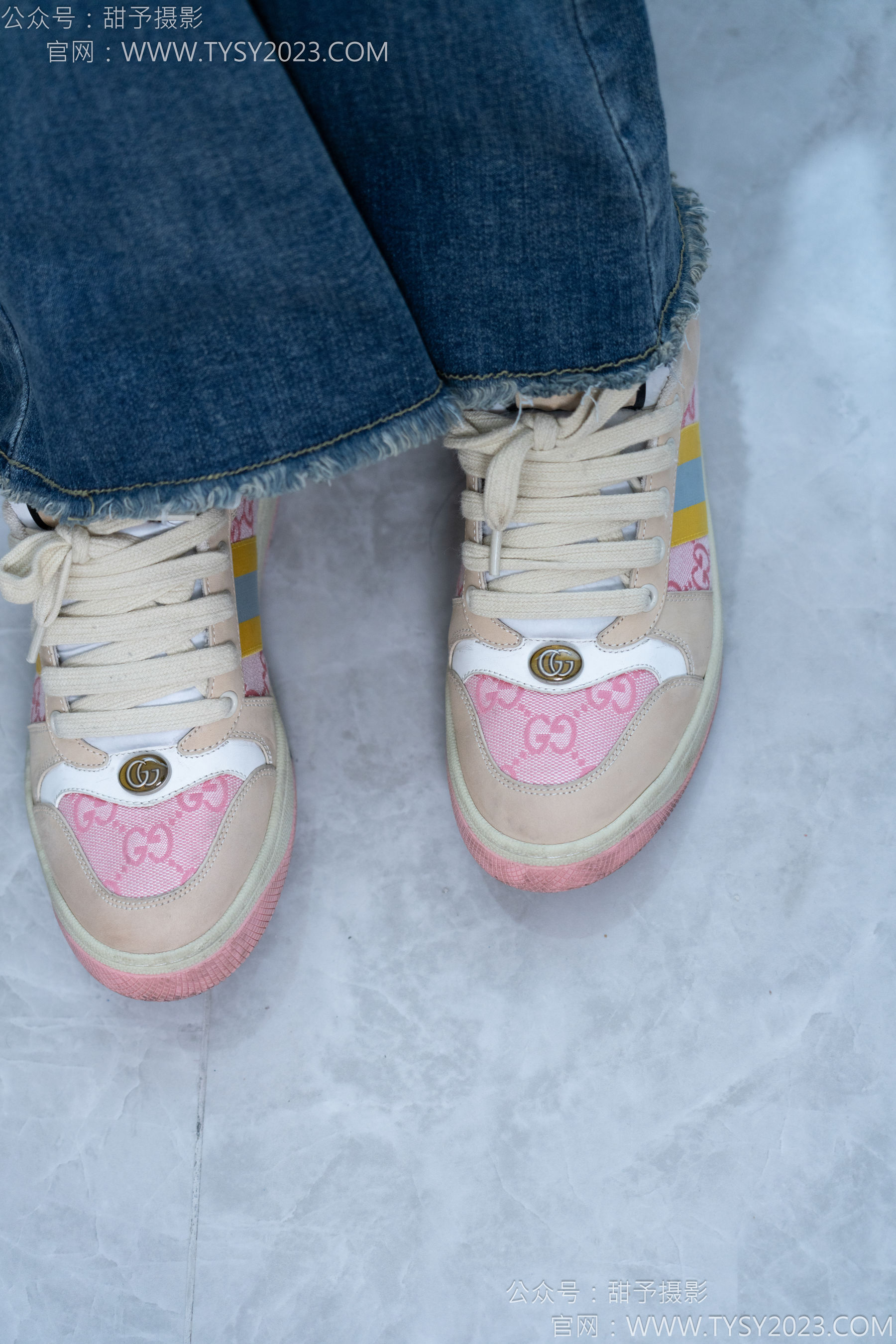 甜予摄影 No.170 珞珞 - 板鞋、白棉袜、裸足/(130P)