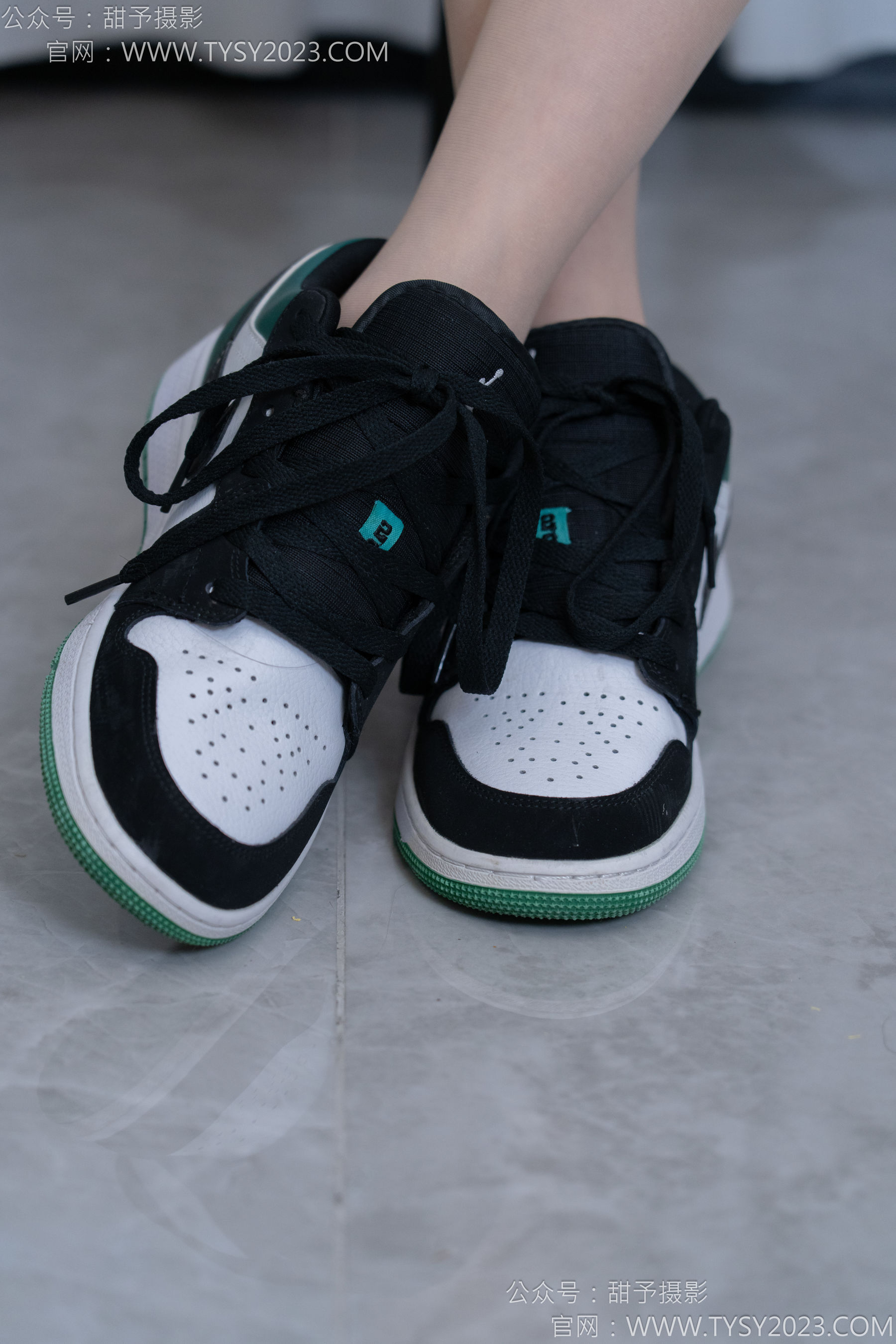 甜予摄影 No.176 珞珞 - 板鞋、薄肉丝/(134P)