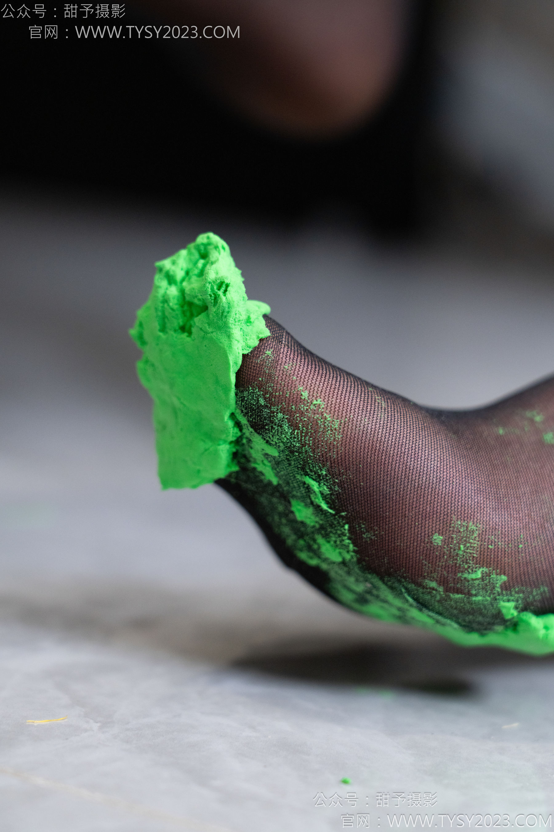 甜予摄影 No.175 澜澜 - 高跟鞋、薄灰丝、薄黑丝、踩小人剧情/(124P)