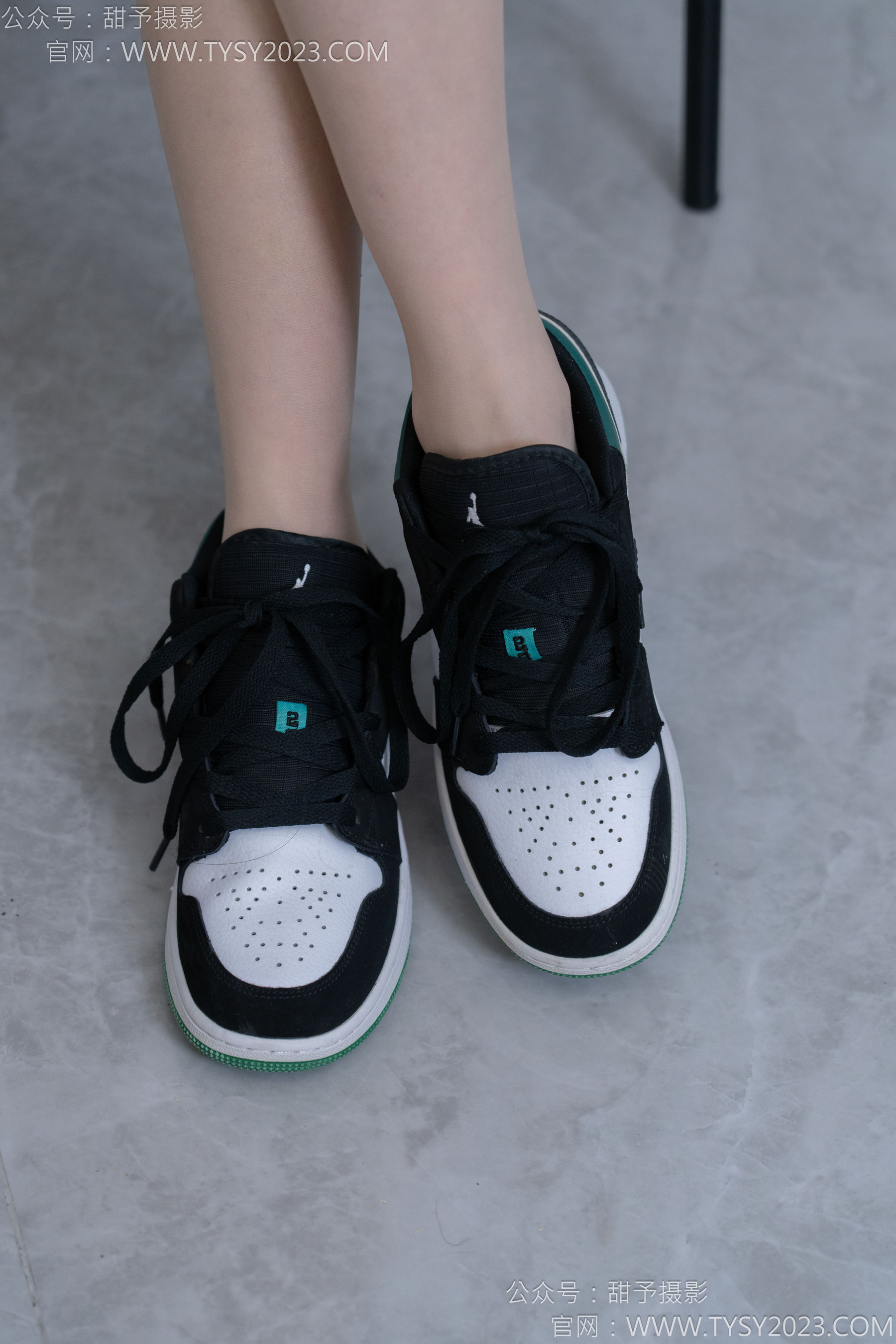 甜予摄影 No.176 珞珞 - 板鞋、薄肉丝/(134P)