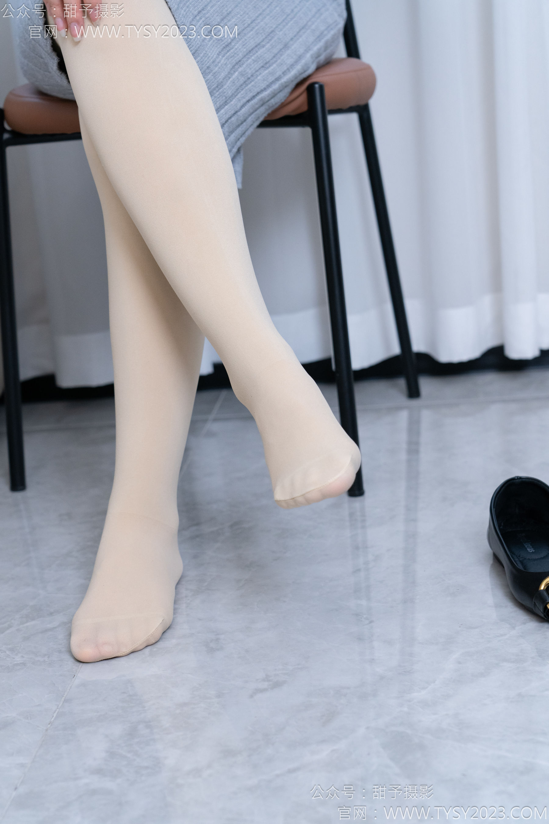 甜予摄影 No.174 贝壳 - 平底鞋、厚肉丝/(130P)