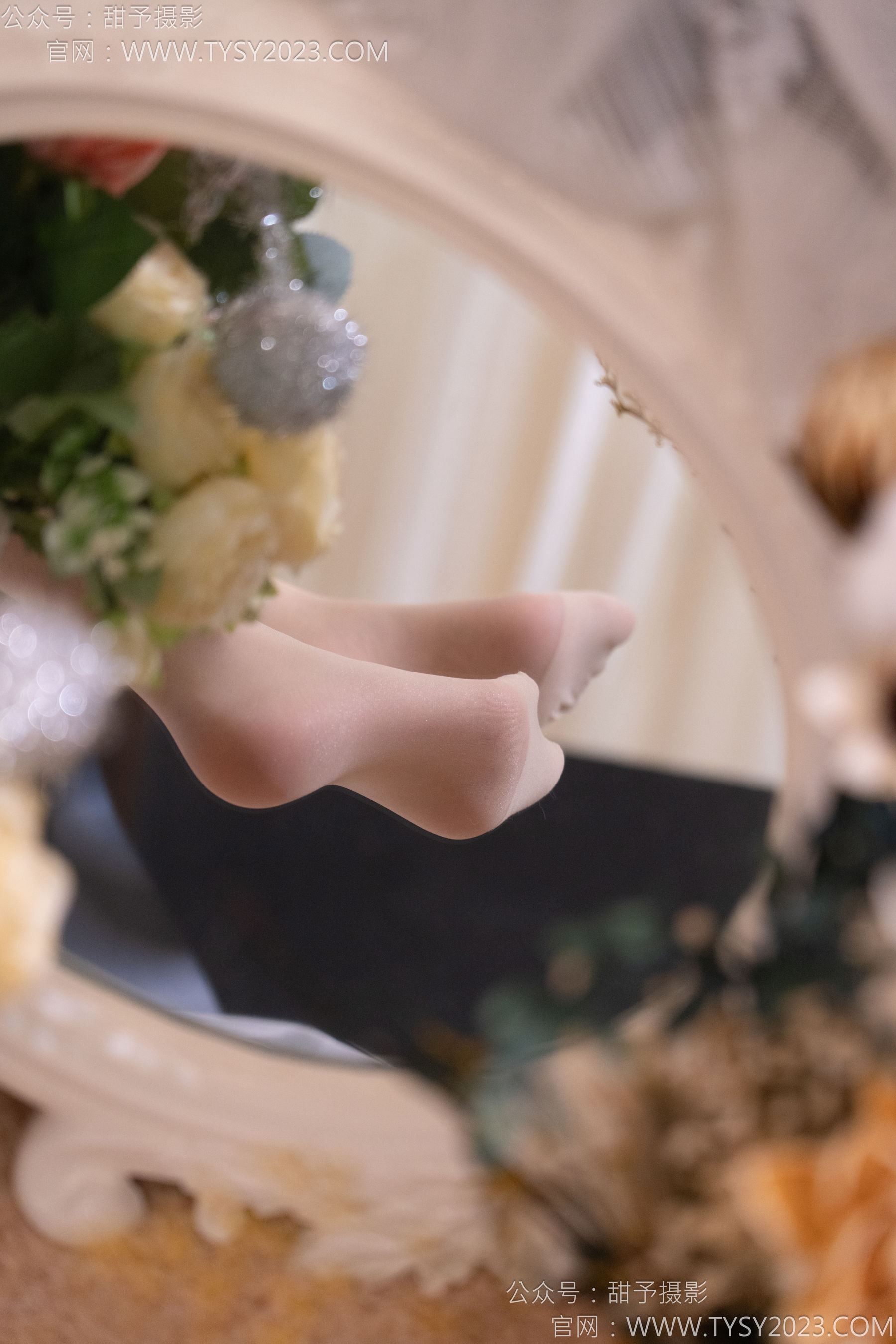 甜予摄影 No.177 璇璇 - 板鞋、白棉袜、薄肉丝/(129P)