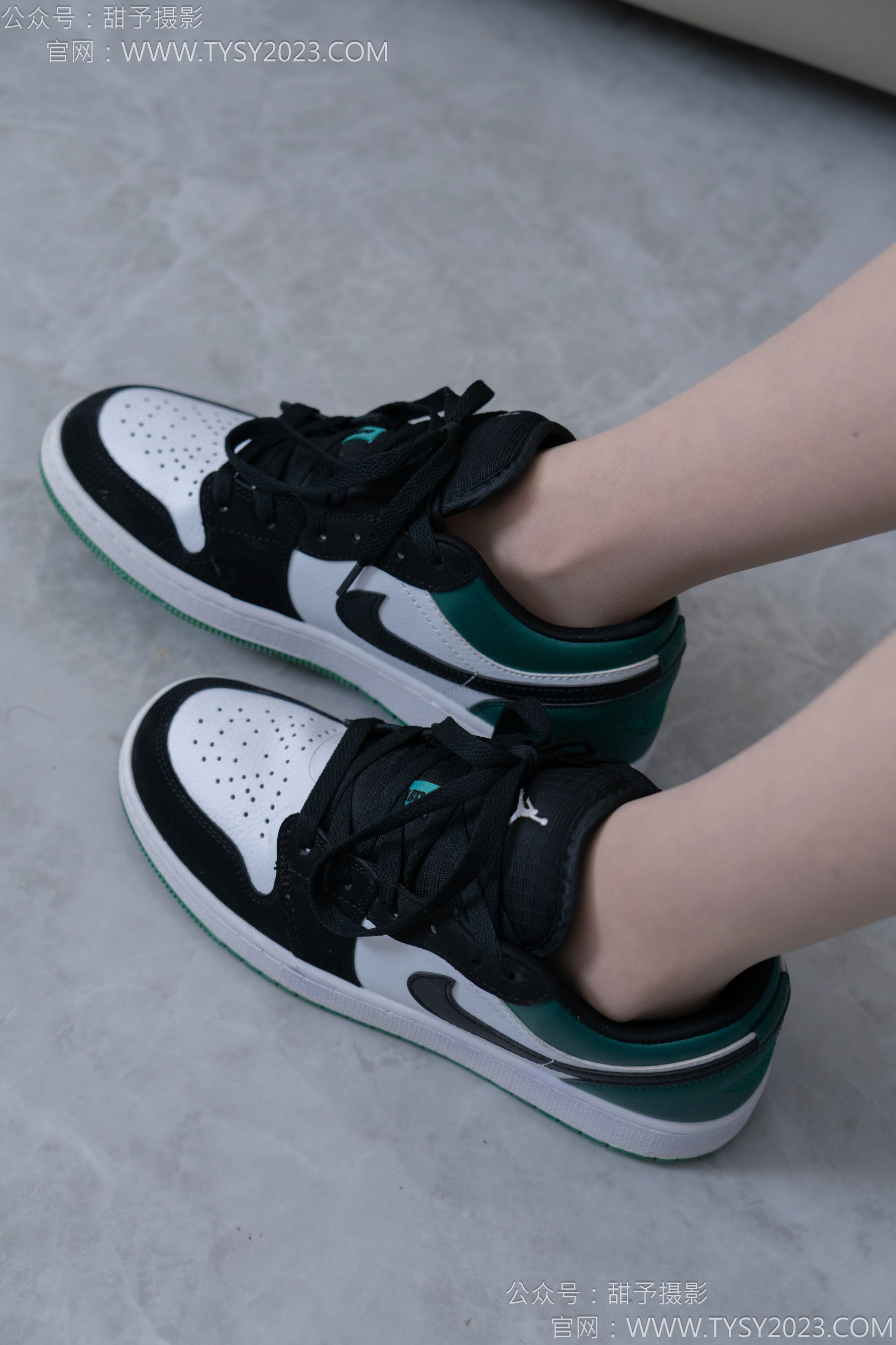 甜予摄影 No.176 珞珞 - 板鞋、薄肉丝/(134P)